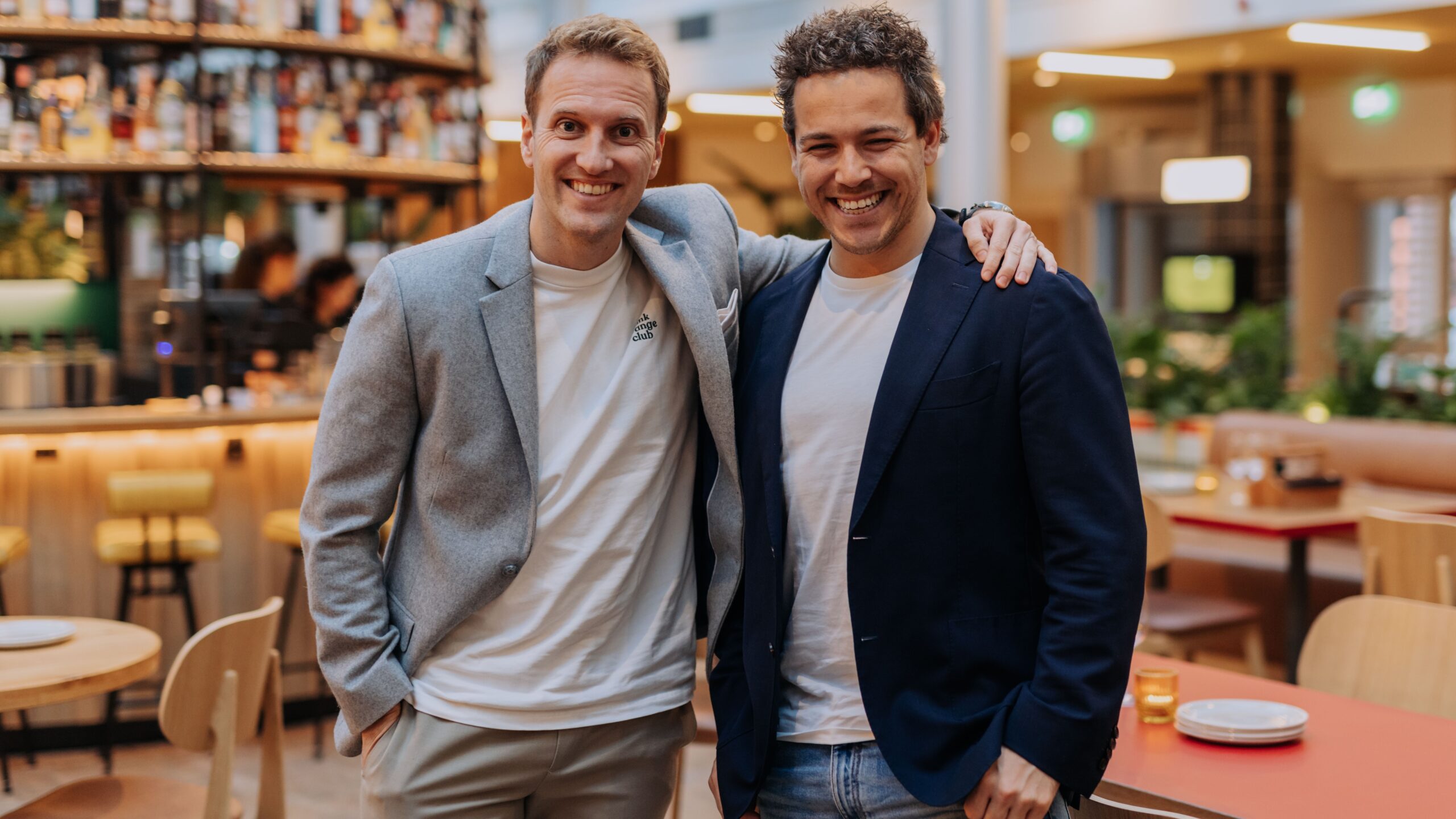 Sven Sallaerts (l) en Joseph de Jong