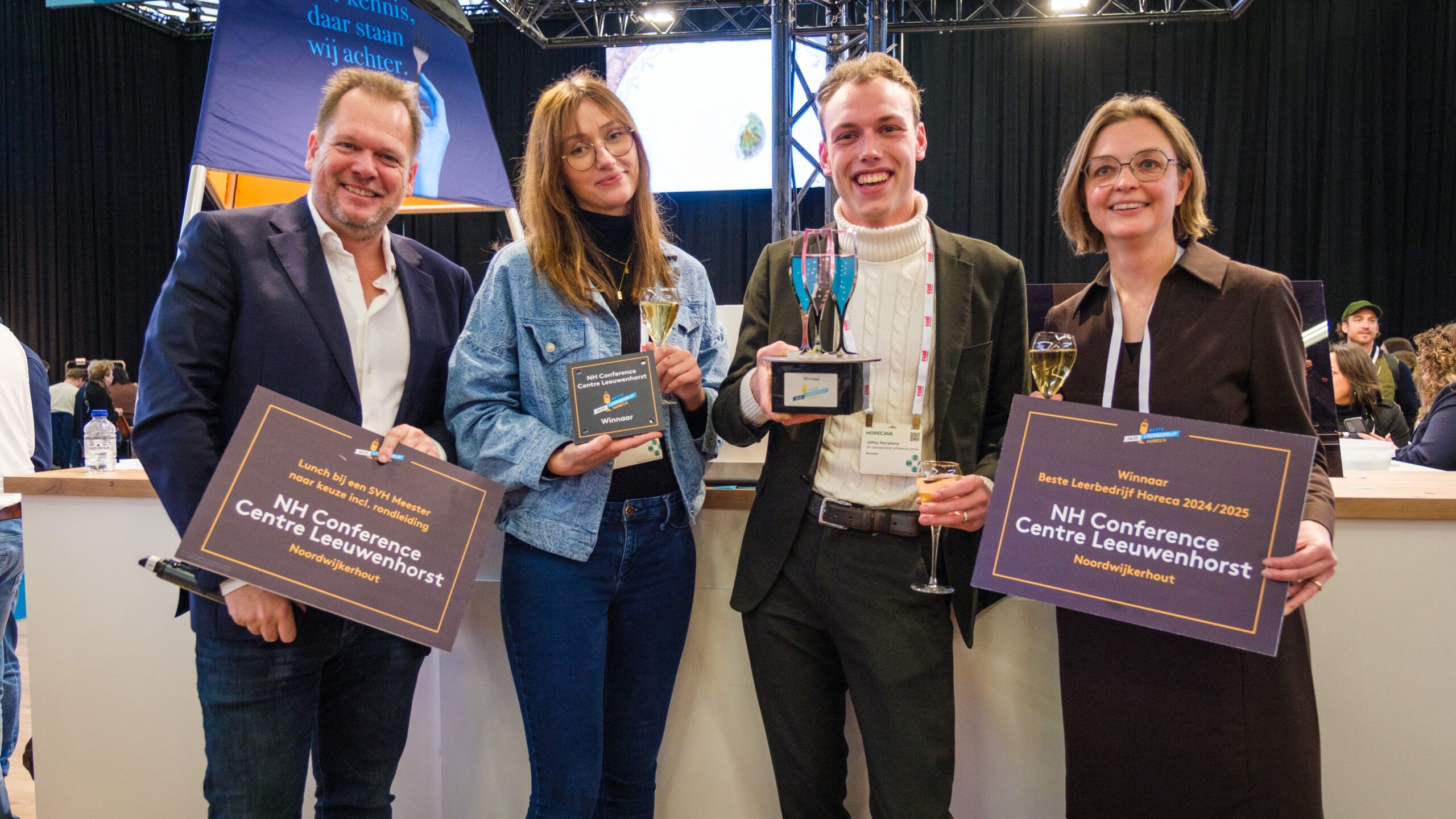 NH Noordwijk Conference Centre Leeuwenhorst werd afgelopen jaar uitgeroepen tot Beste Leerbedrijf Horeca.
