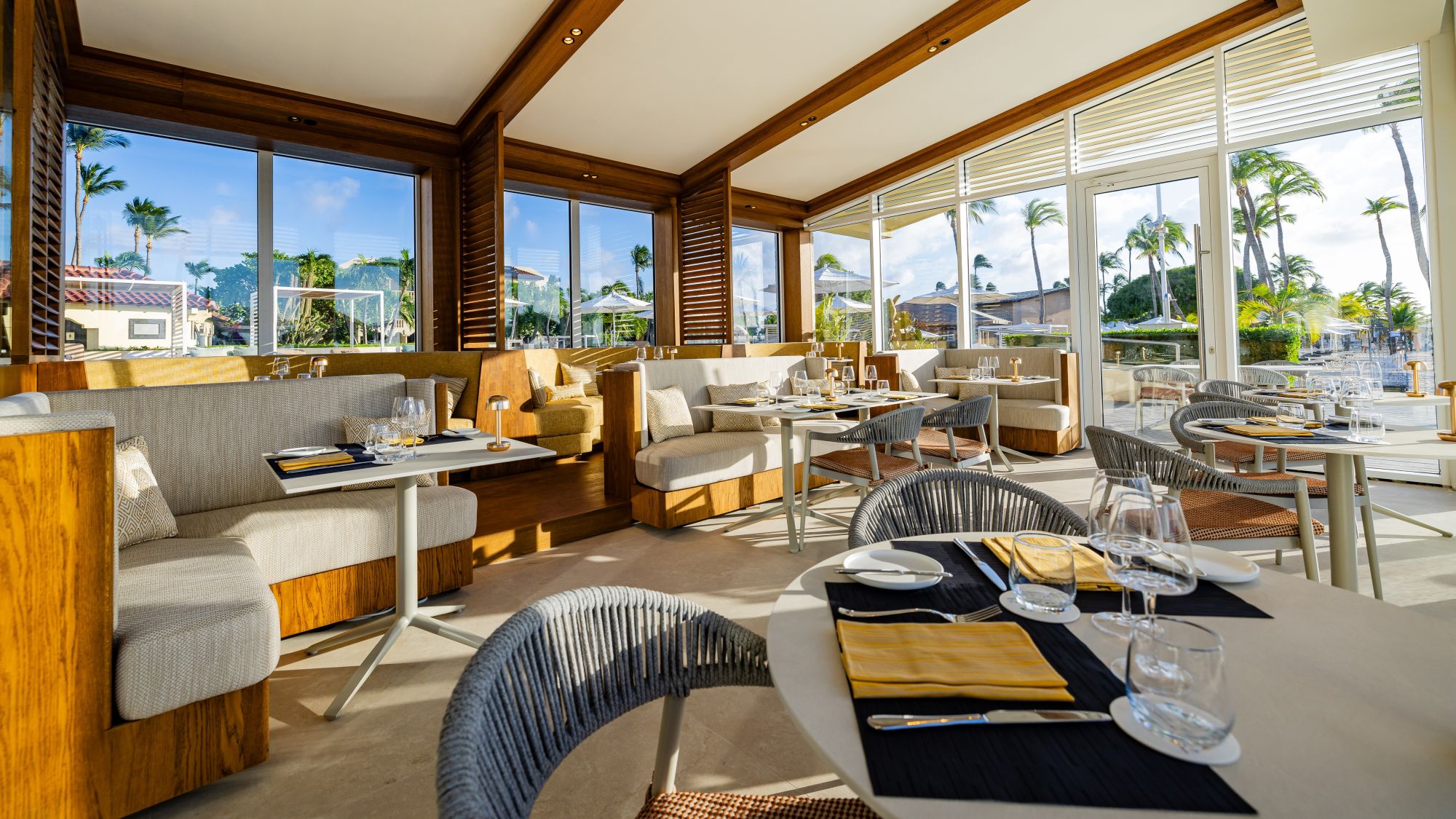 Binnenkijken bij restaurant Elements van het Bucuti & Tara Beach Resort op Aruba