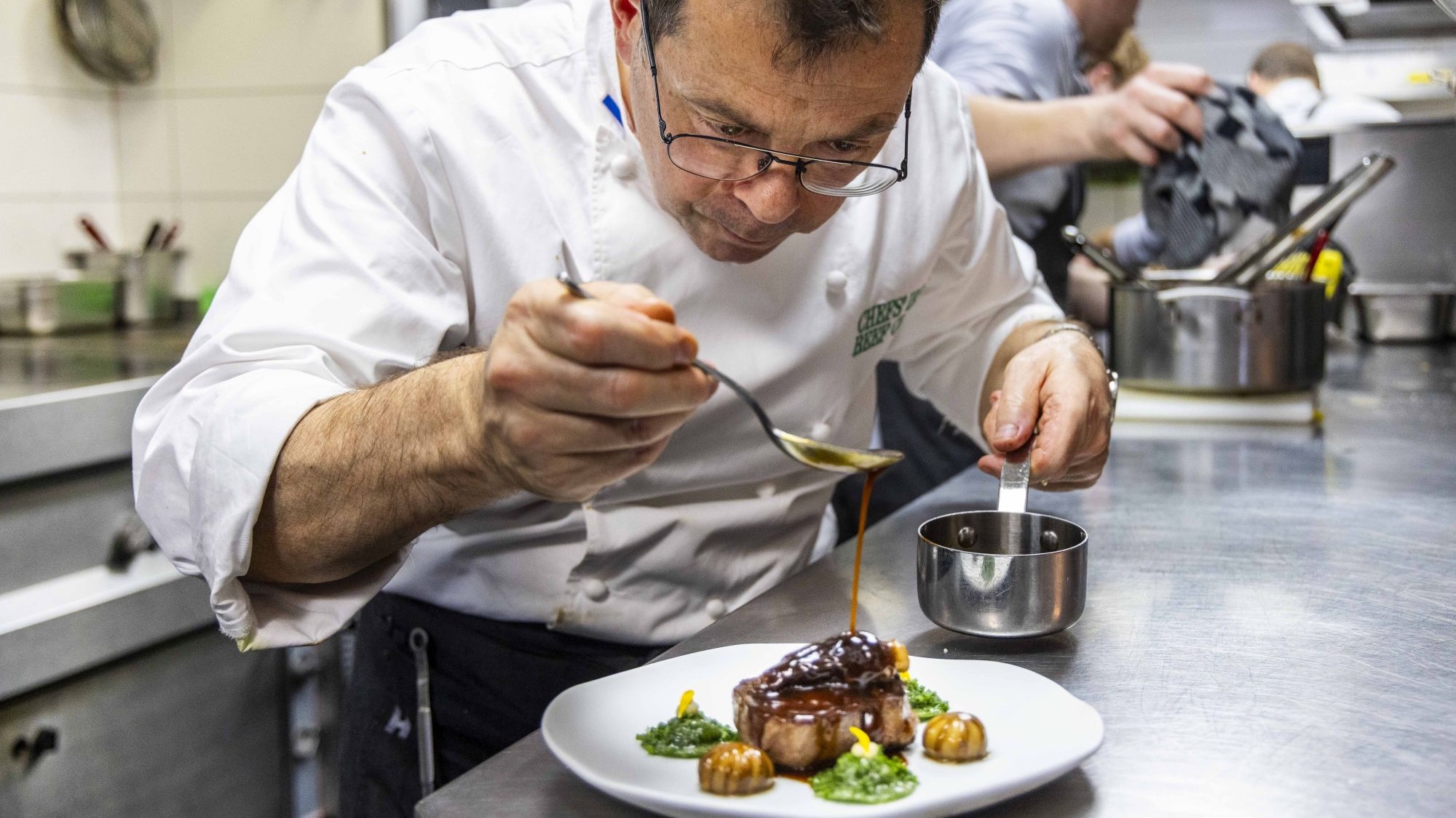 Michel van der Kroft, chef-kok van 't Nonnetje**