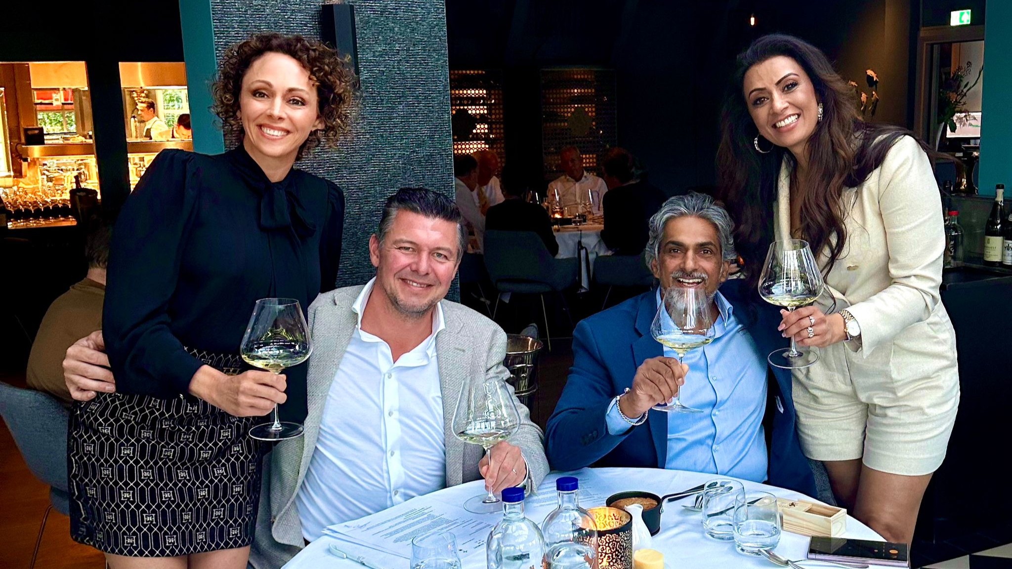 Bas van Laar, Soenil Bahadoer en hun partners