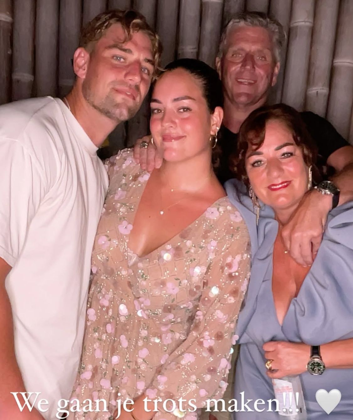 Het bericht dat Isabelle Boer deelde op Instagram