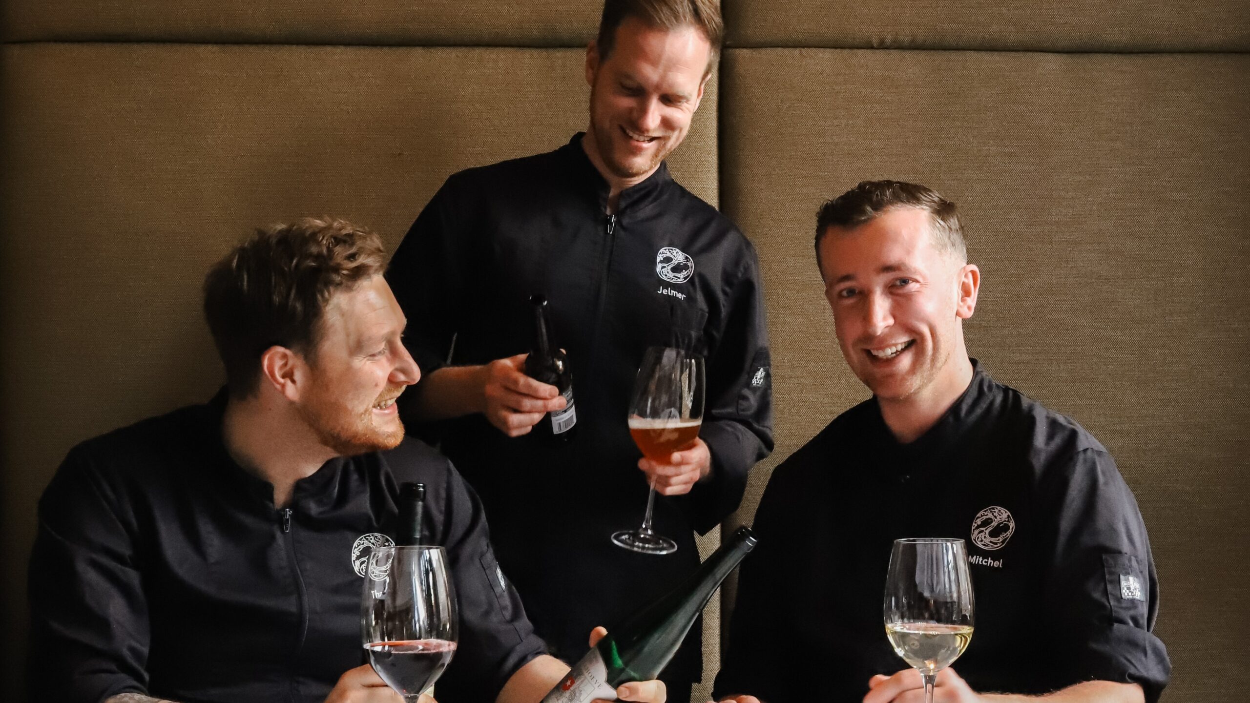 Fotro: Studio Dacles v.l.n.r. Thales Wolters, Jelmer Kok en Mitchel Gruppe