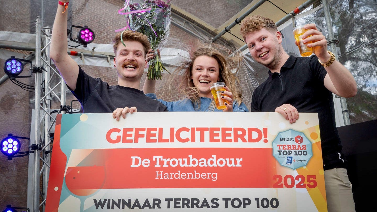 De Troubadour over impact van winnen Terras Top 100: 'Het was drie dagen volle bak media'