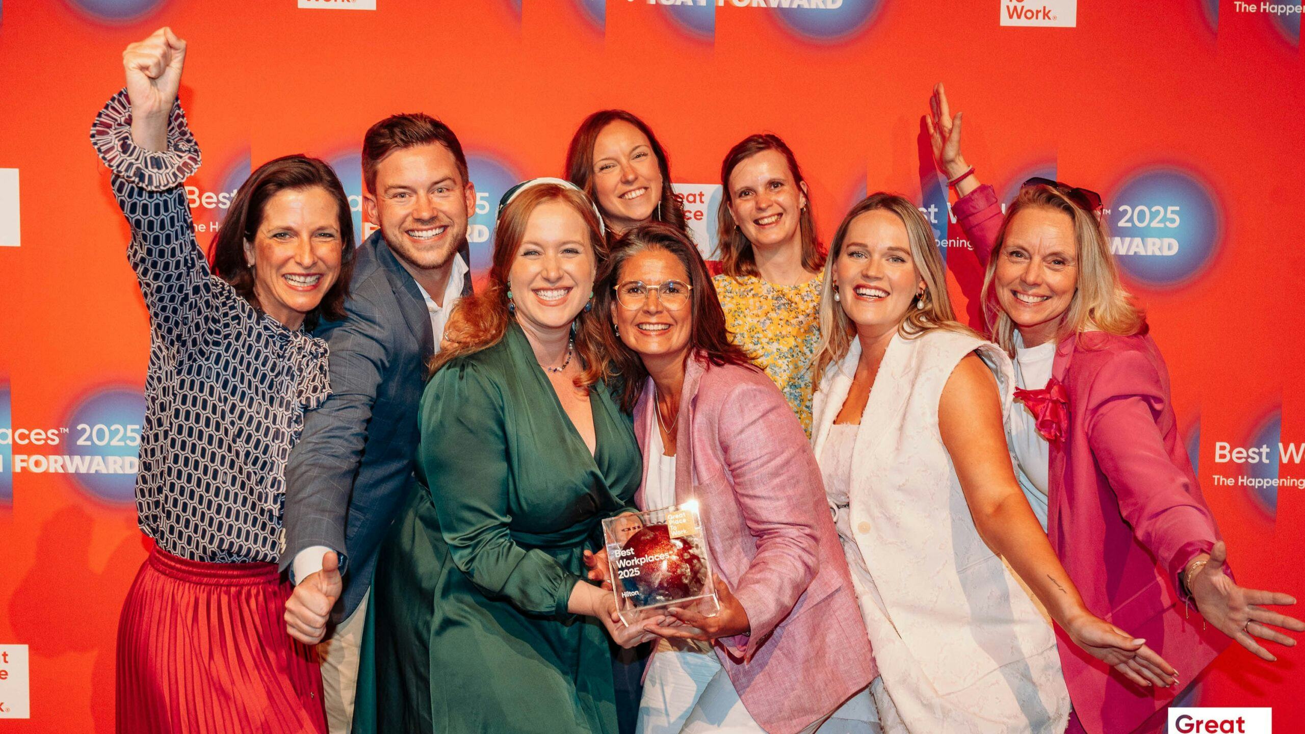 Hilton uitgeroepen tot nummer 1 Beste Werkgever van Nederland