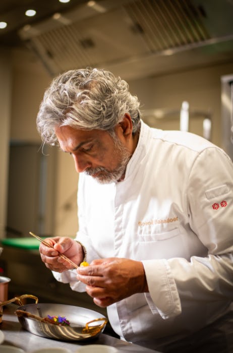 Sterrenchef Soenil Bahadoer is een van de internationale ambassadeurs van Folie Culinaire op BBB Maastricht.