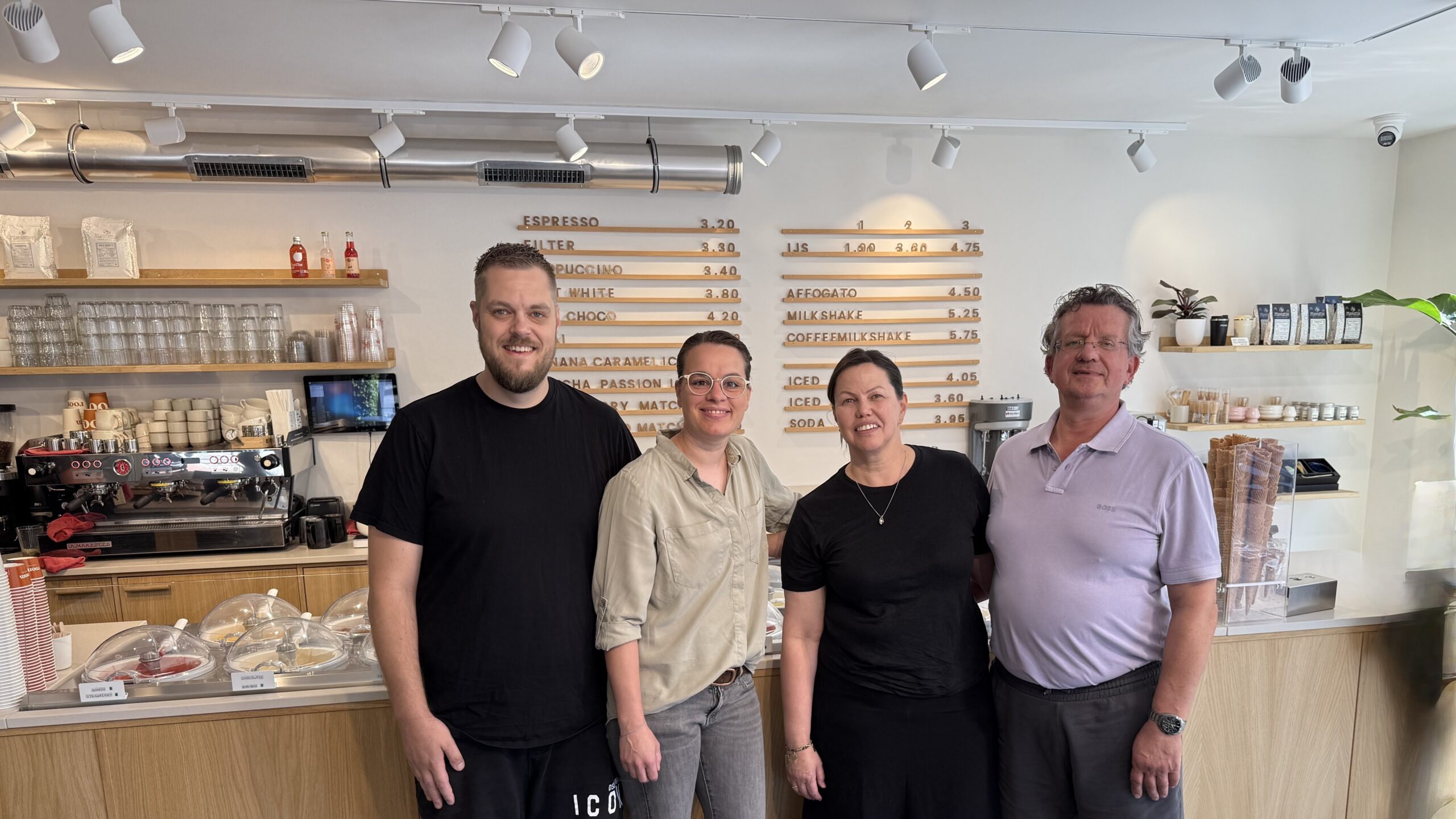 Jeroen & Marleen Brouwer en Marielouise & Simon Brandsma