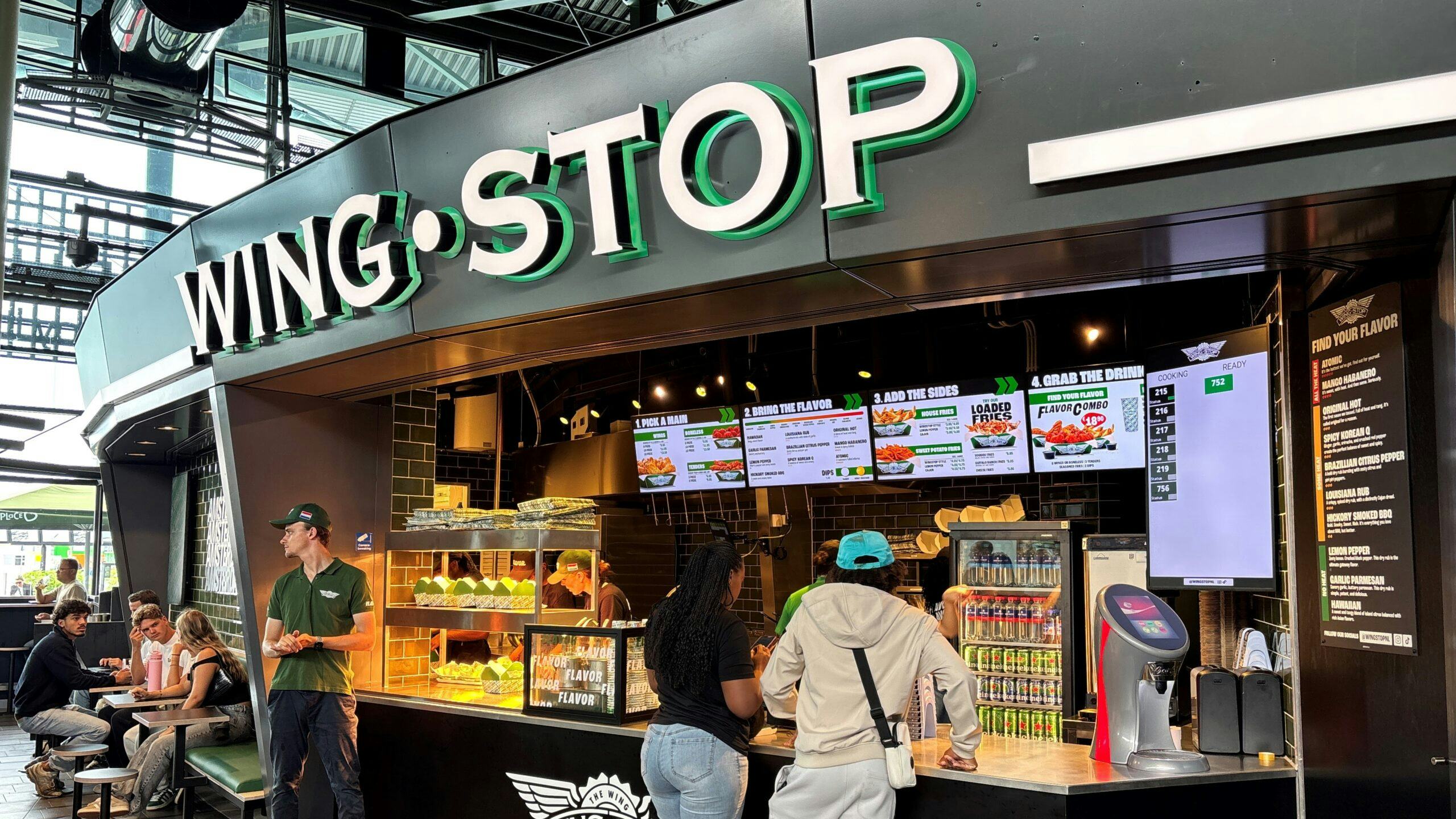 Wingstop op Schiphol