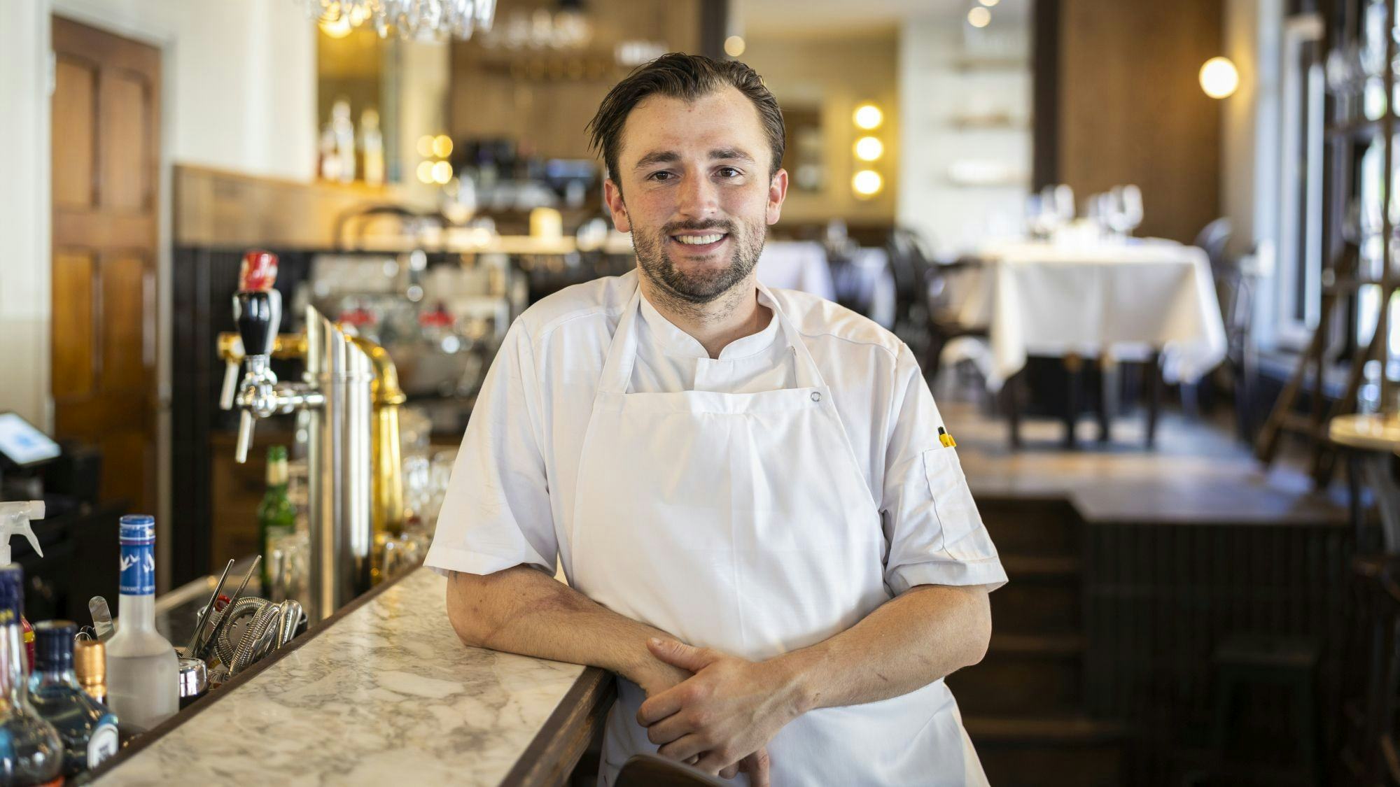 AMSTERDAM - Restaurant Franzen in de Johannes Verhulststraat te Amsterdam. Foto: Diederik van der Laan / Dutch Photo Agency