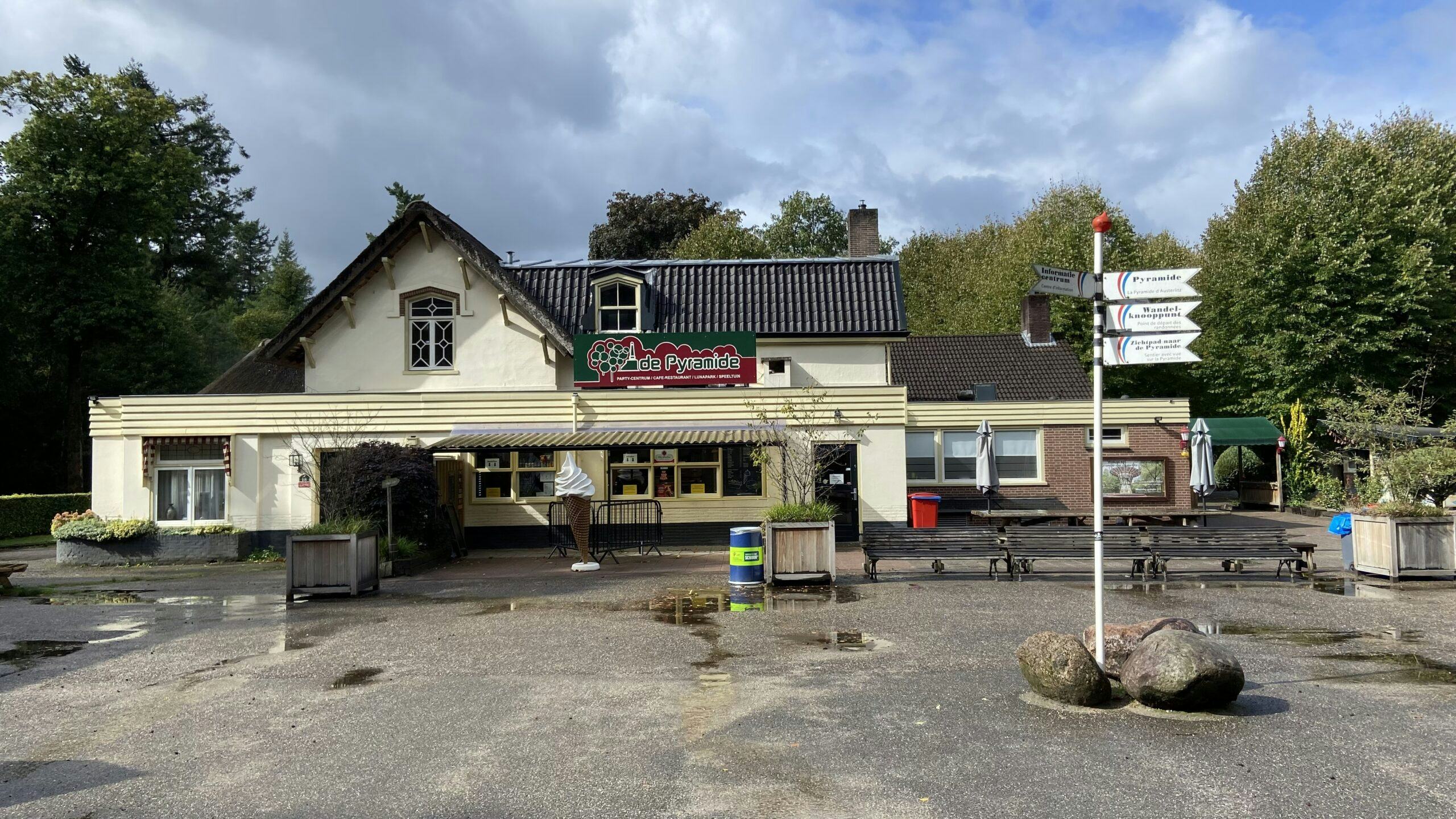 Restaurant De Pyramide van Austerlitz