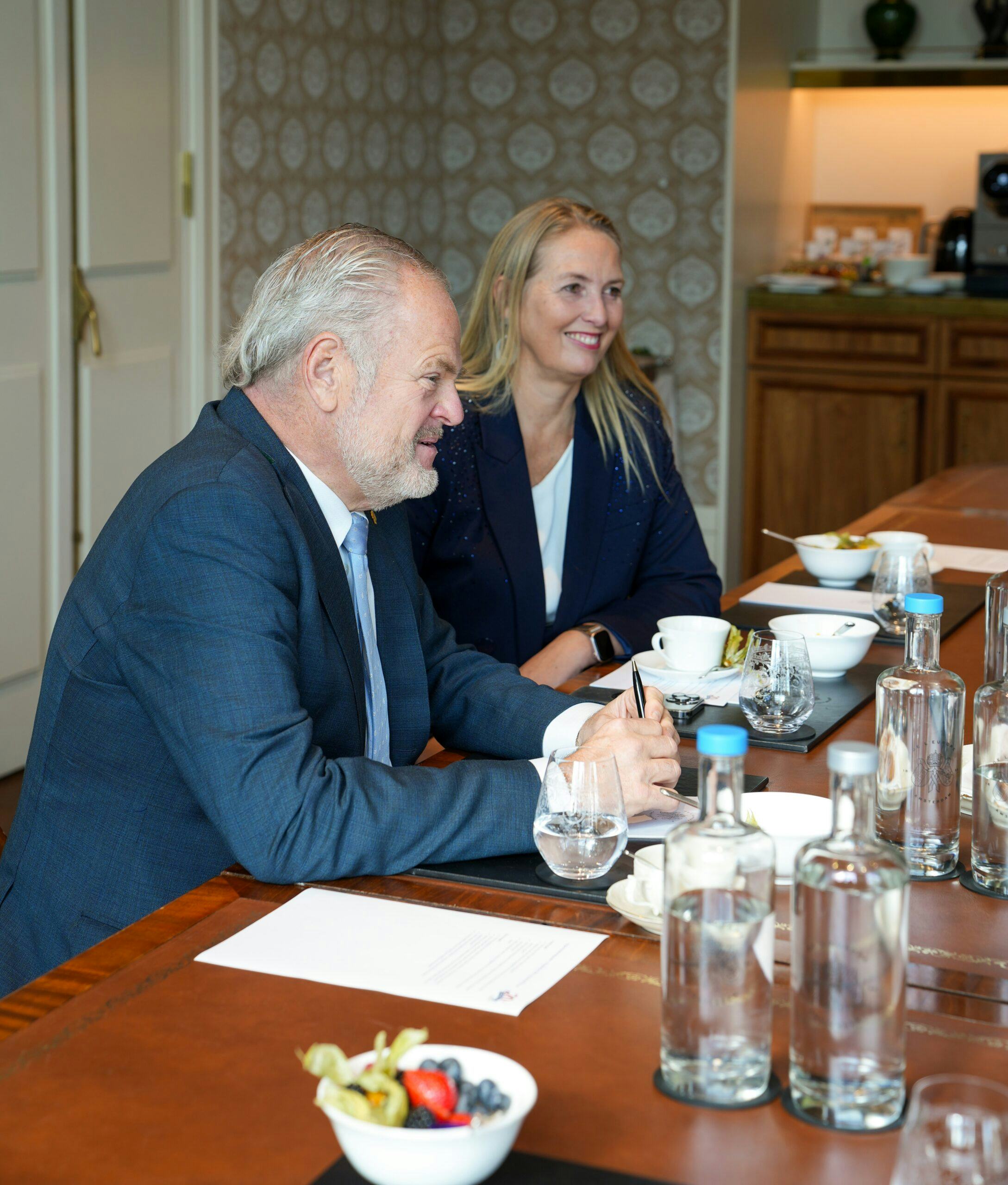 Robert-Jan Woltering en Anne Jaakke.