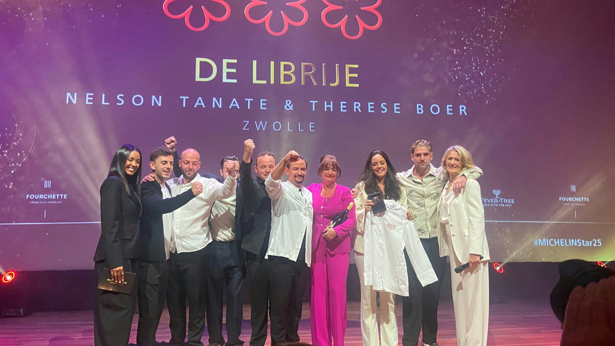 Team De Librije op het podium