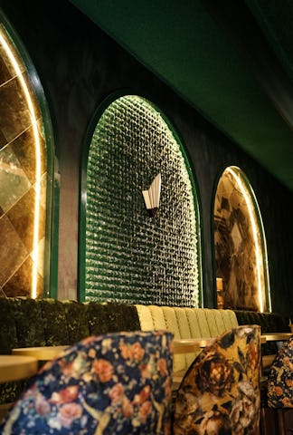 Ntourage heeft een uniek interieur, met veel verschillende stijlen.