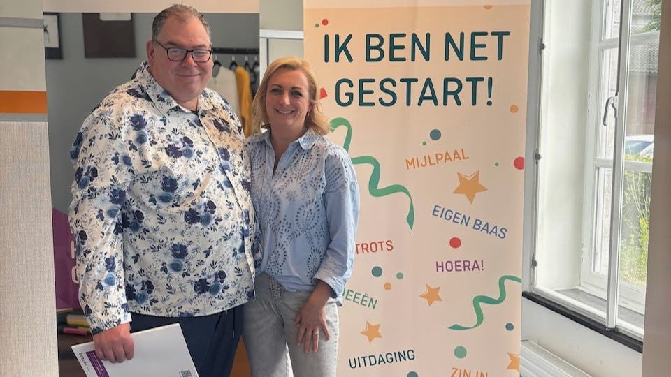 Bjorn Utens en Chantal Utens-Claessens.