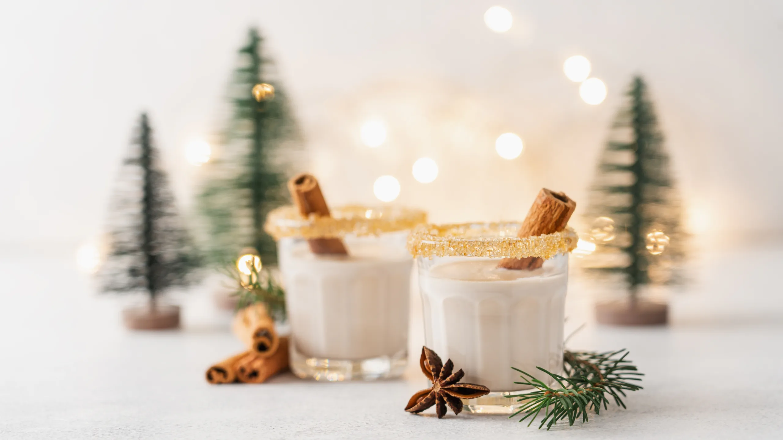 Eggnog met kaneel