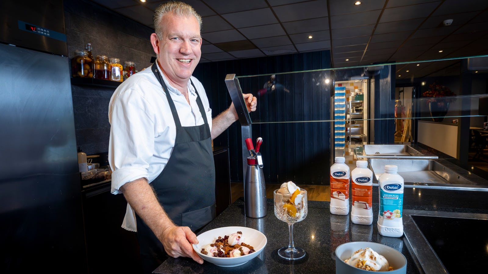 Bas van Beers, keukenmanager en chef-kok bij Veluwse Bron.