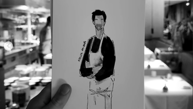 Sergio Herman, getekend door Atelier Ariana