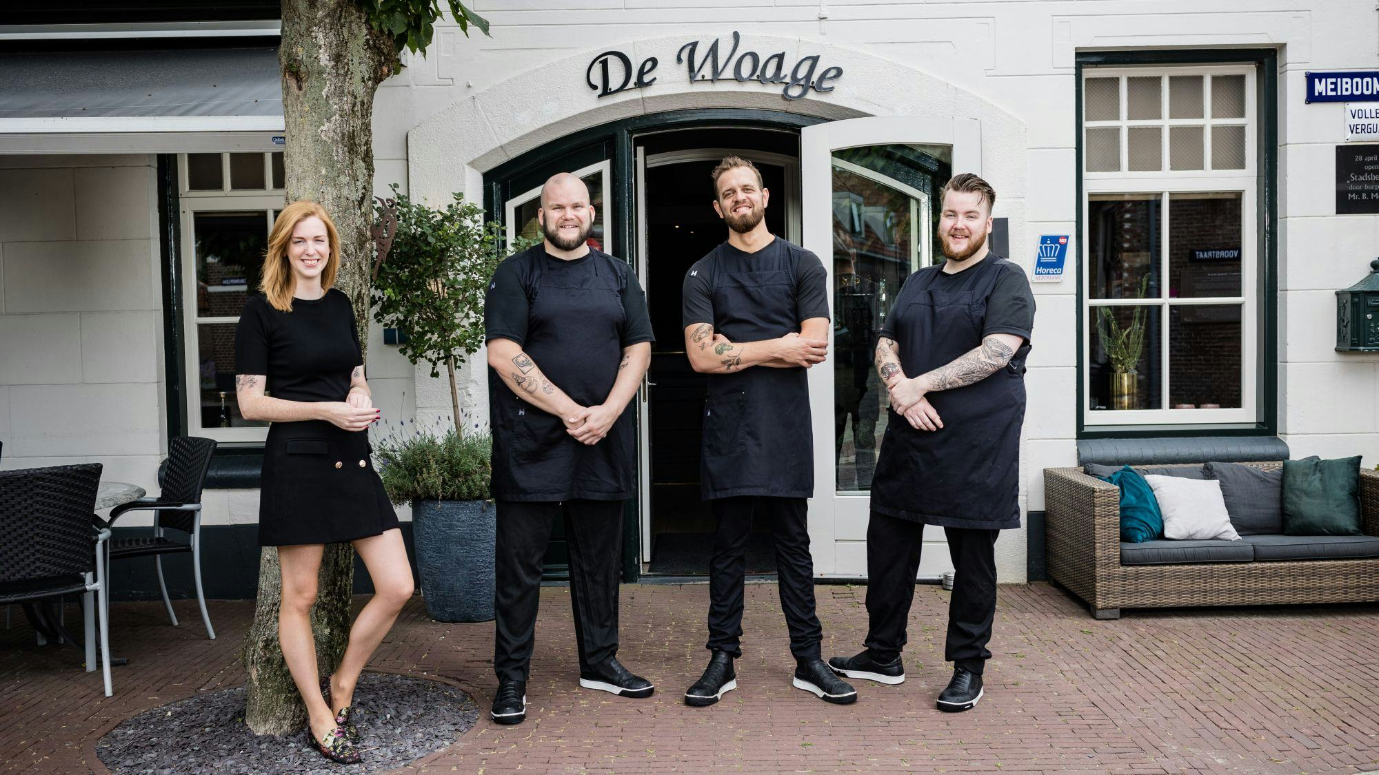 De eigenaren van De Woage op een rij.