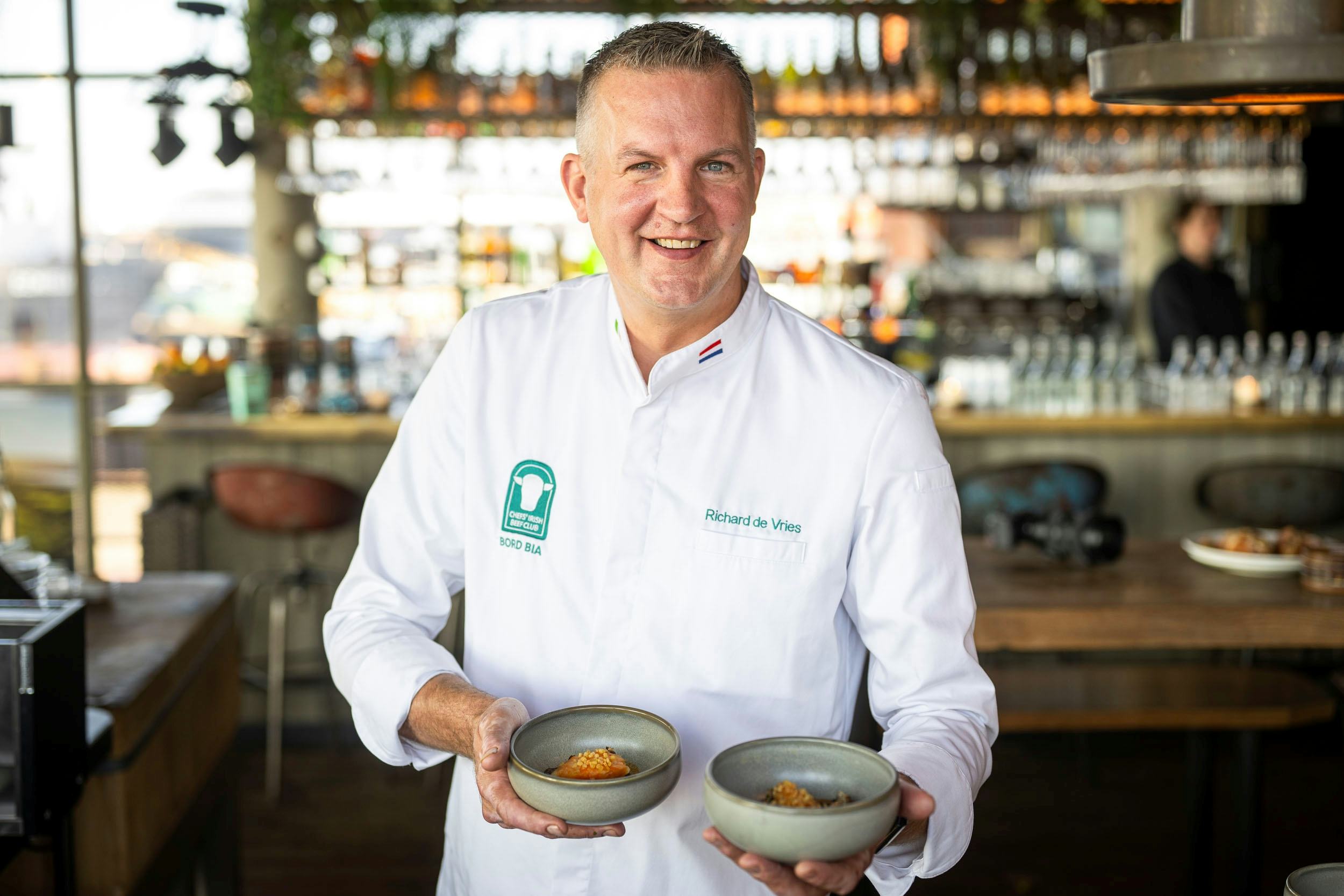 Chef-kok en CIBC-lid Richard de Vries: ‘Het is een eerlijk product.’