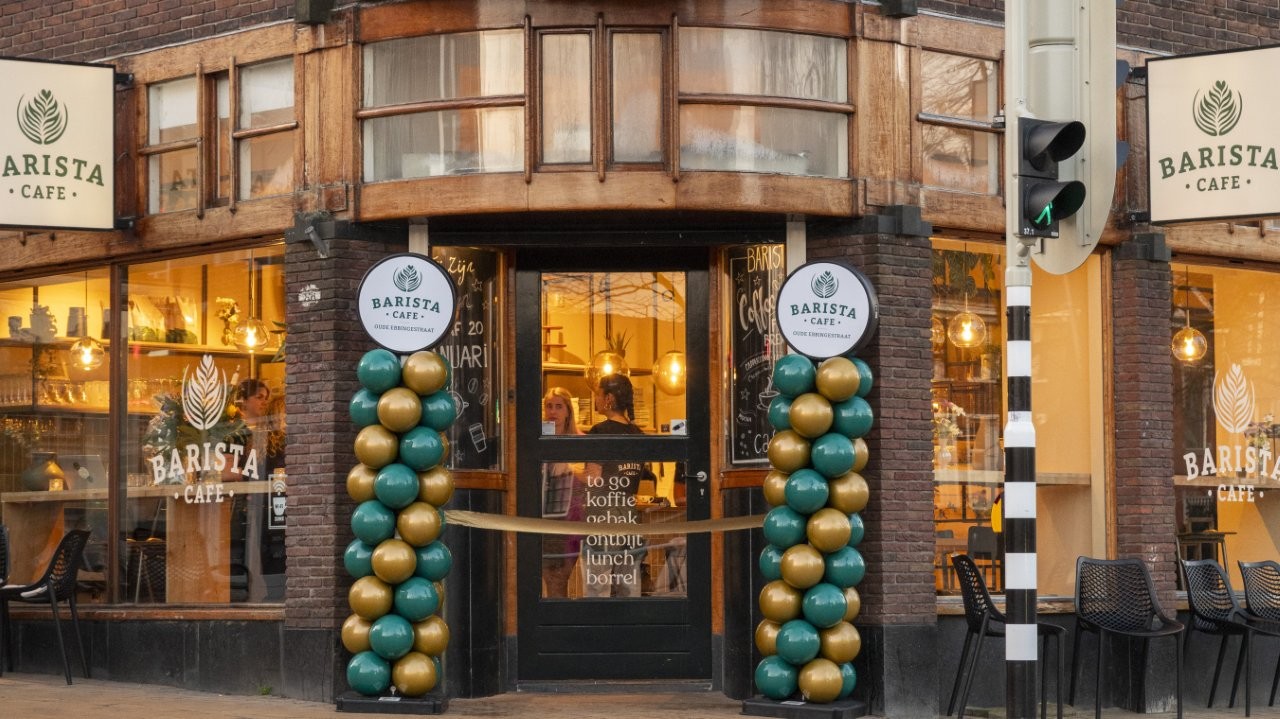 Barista Cafe opent vestiging aan Oude Ebbingestraat in Groningen