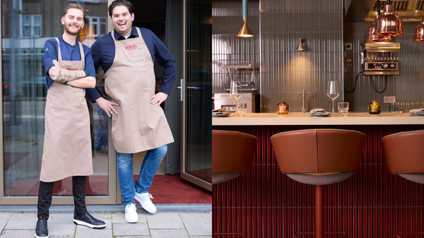 Tom Appeldoorn en Dijko Janssen openen Vondels Chefs Bar