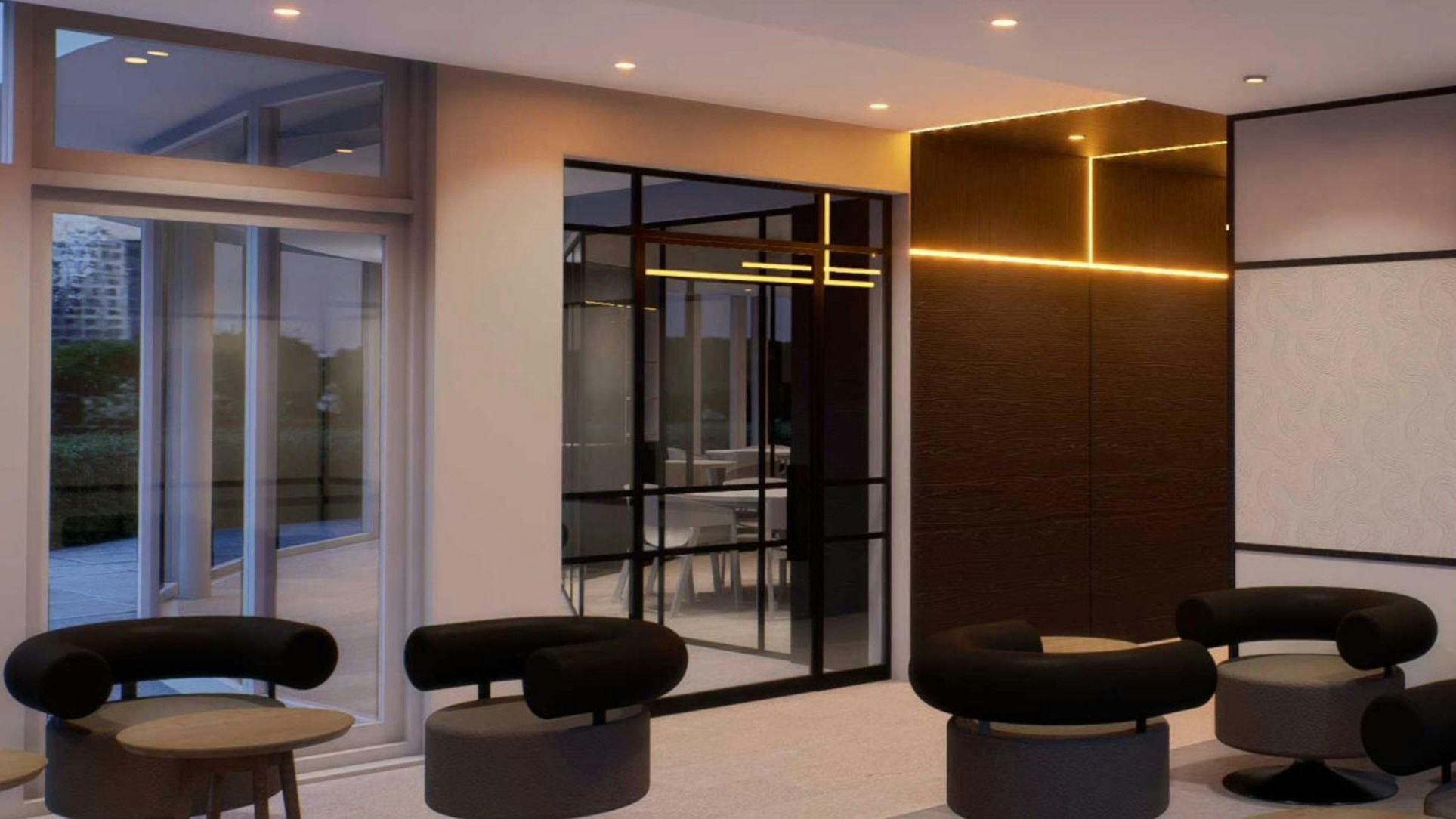 Artist impression van het nieuwe Parkheuvel in Rotterdam