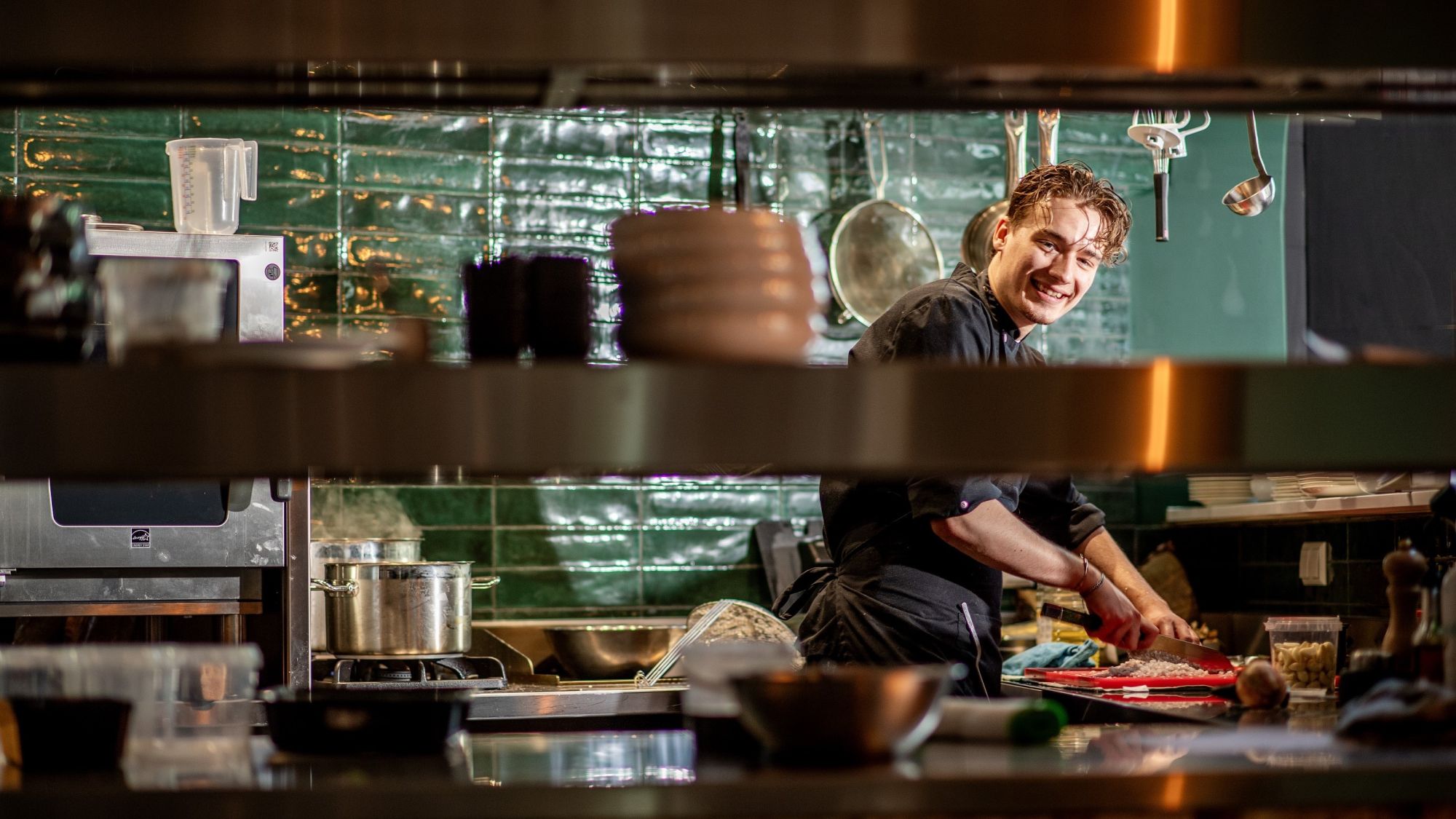 Chef-kok Olivier Landewers.