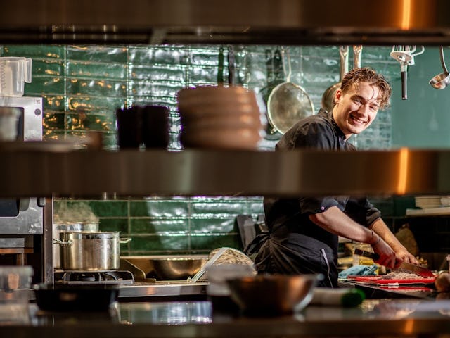 Chef-kok Olivier Landewers.