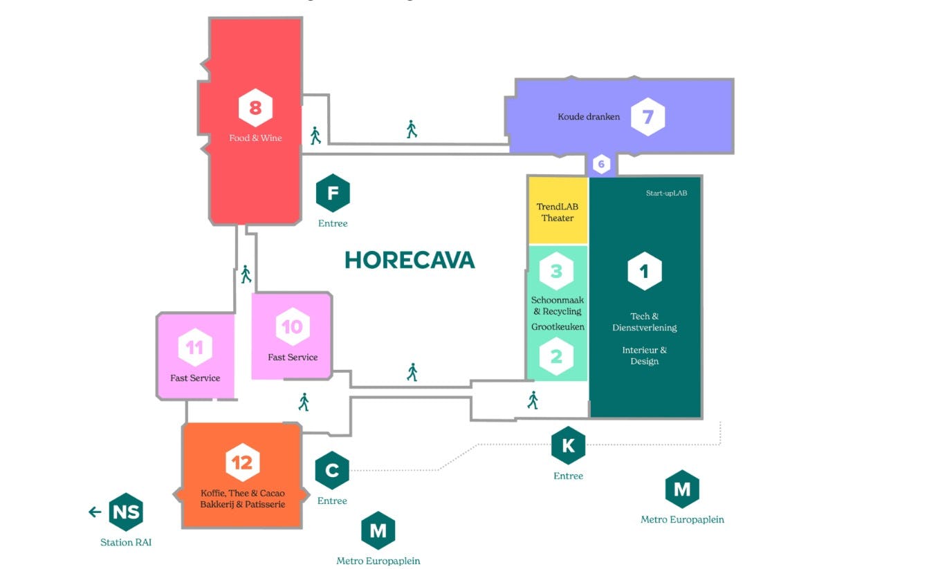 Plattegrond Horecava 2026