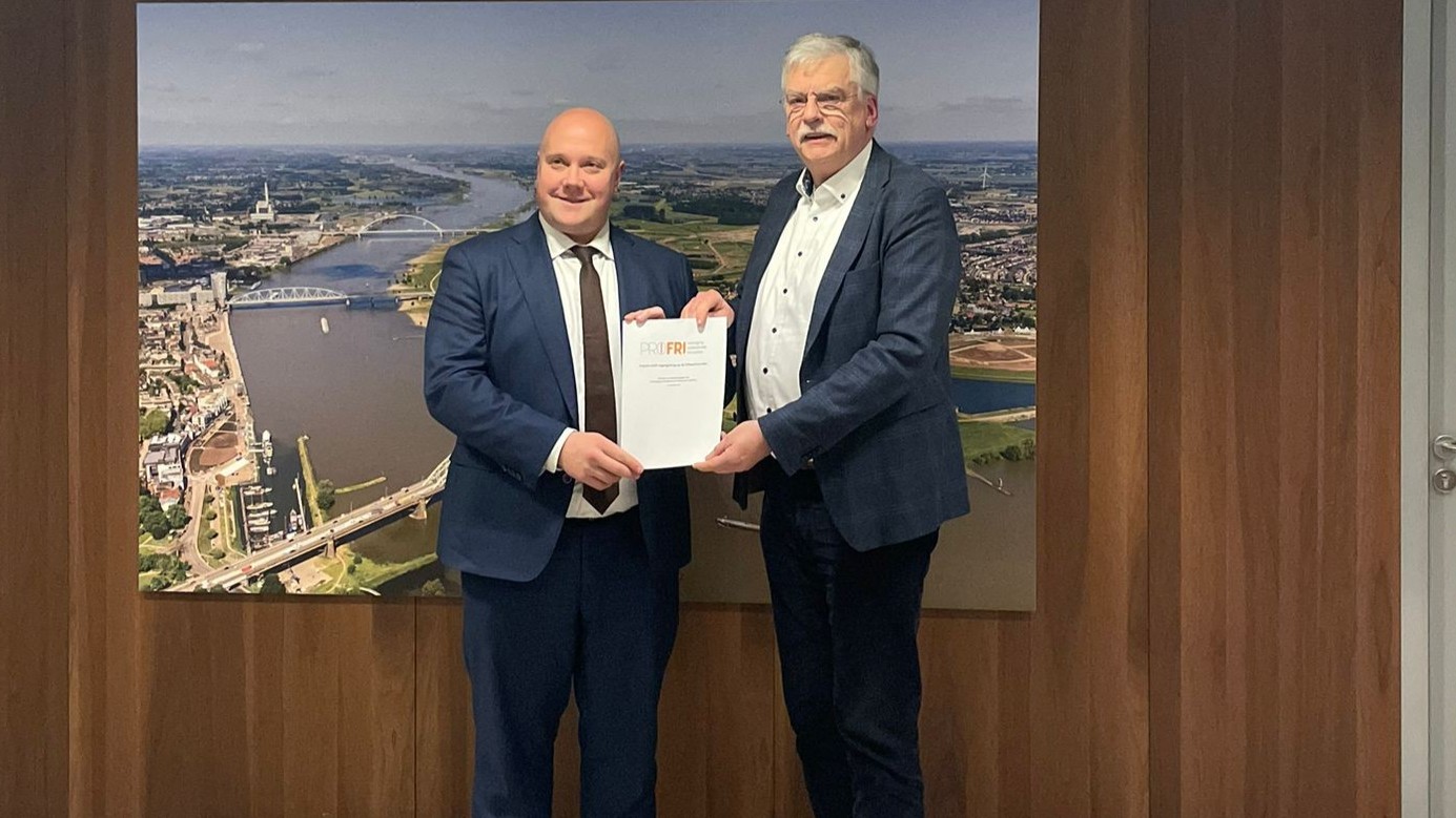 Thierry Aartsen en Frans van Rooij.