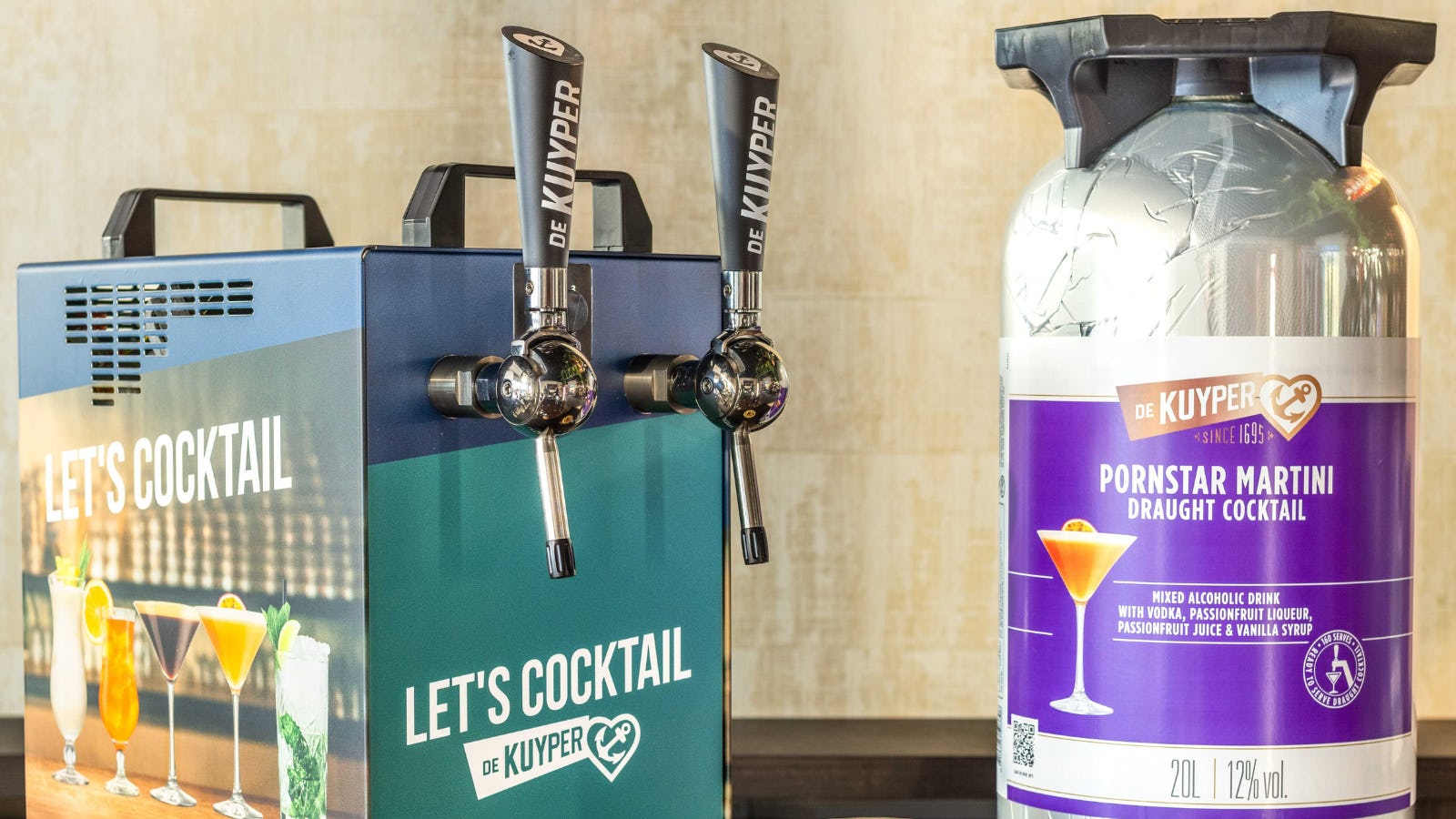 De Kuyper introduceert nieuwe dimensie op de 'bier'tap