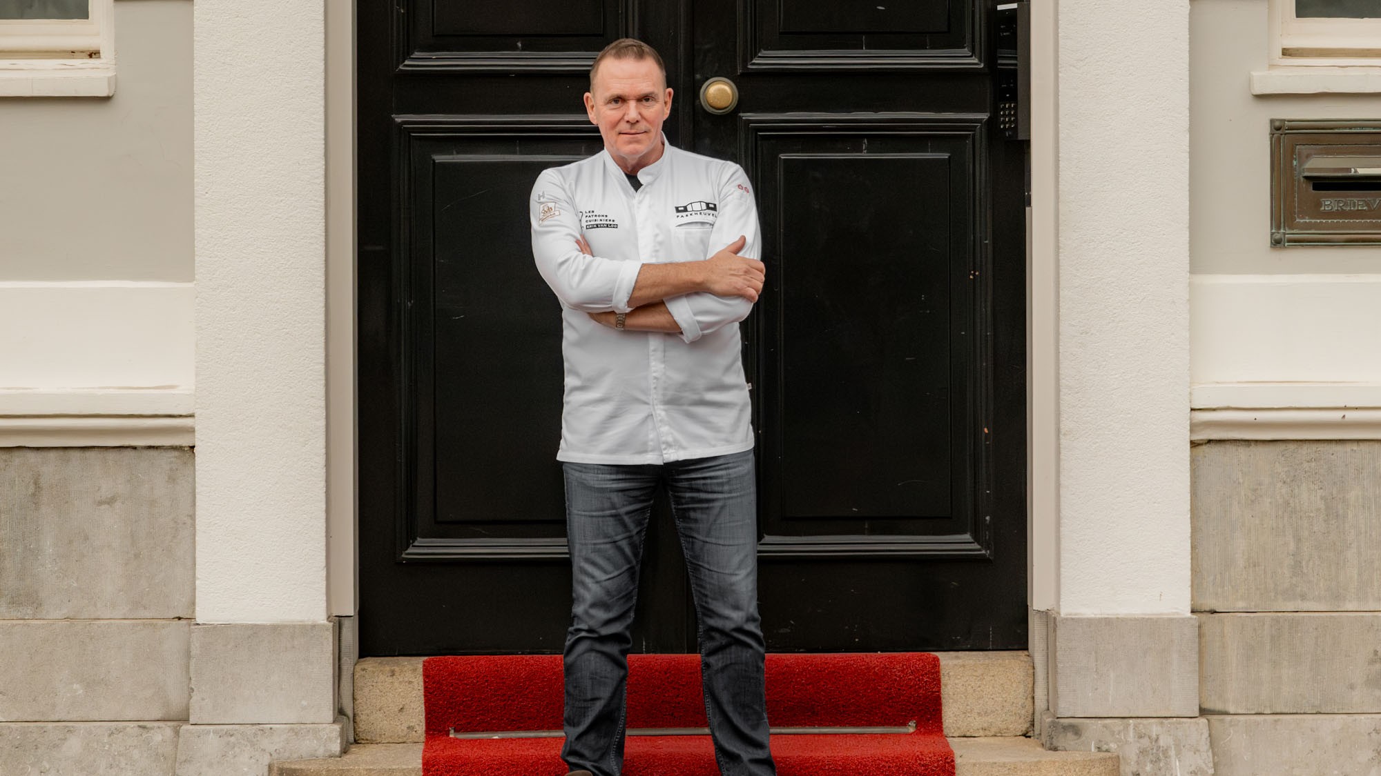 Erik van Loo, bij restaurant Eve in Den Haag 