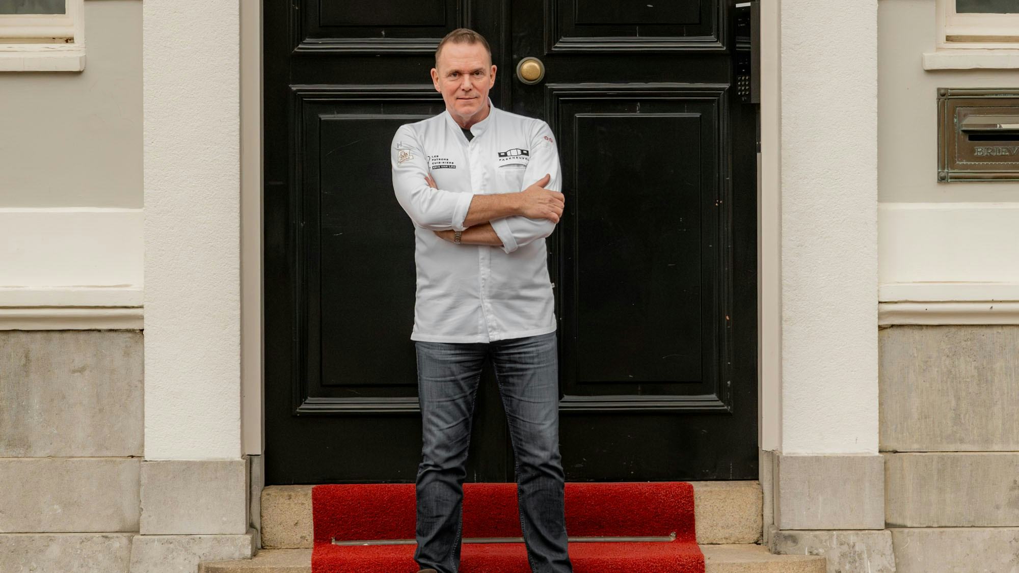 Erik van Loo, bij restaurant Eve in Den Haag 