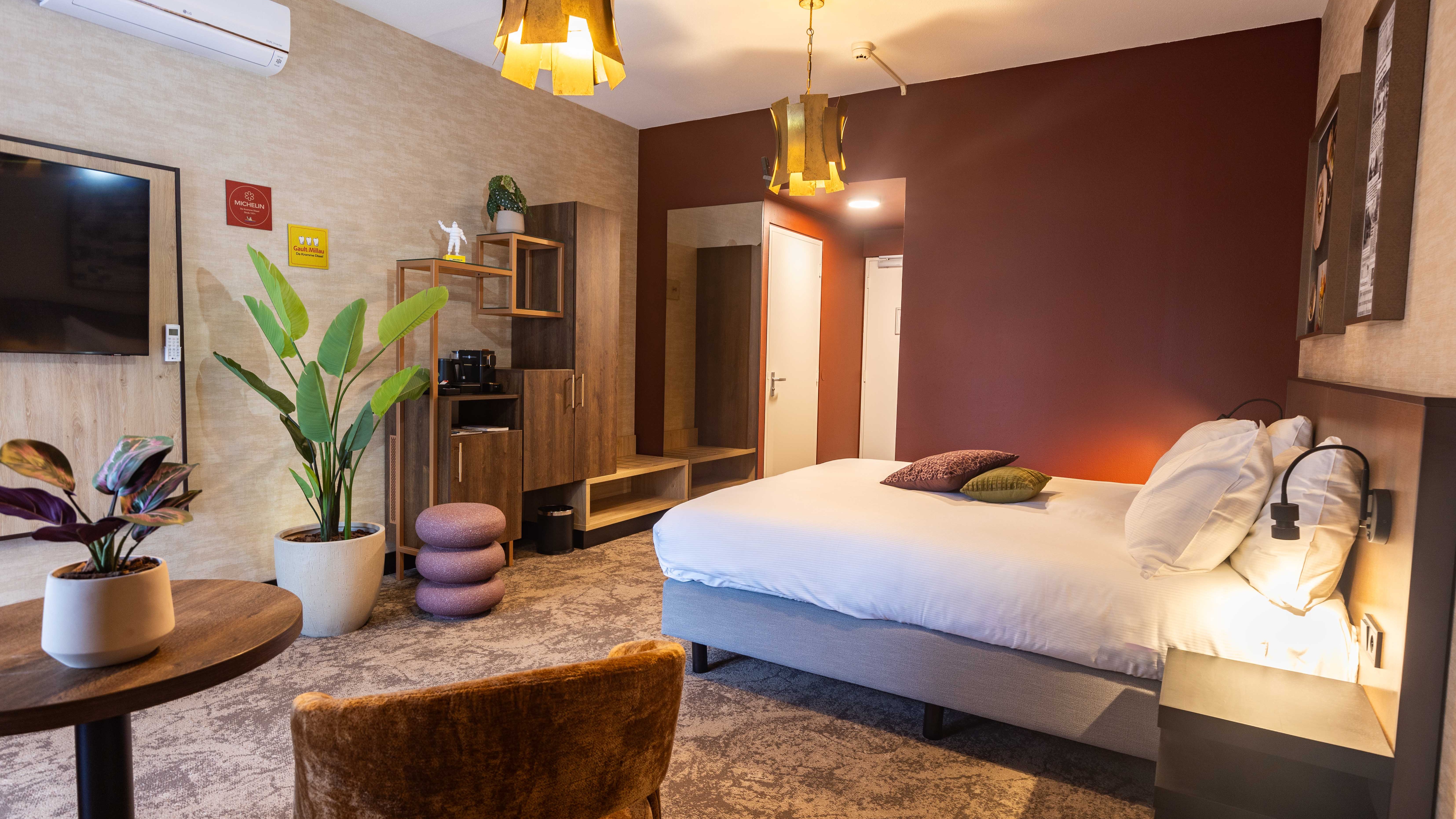 Een kamer in Fletcher Boutique Hotel De Kromme Dissel 