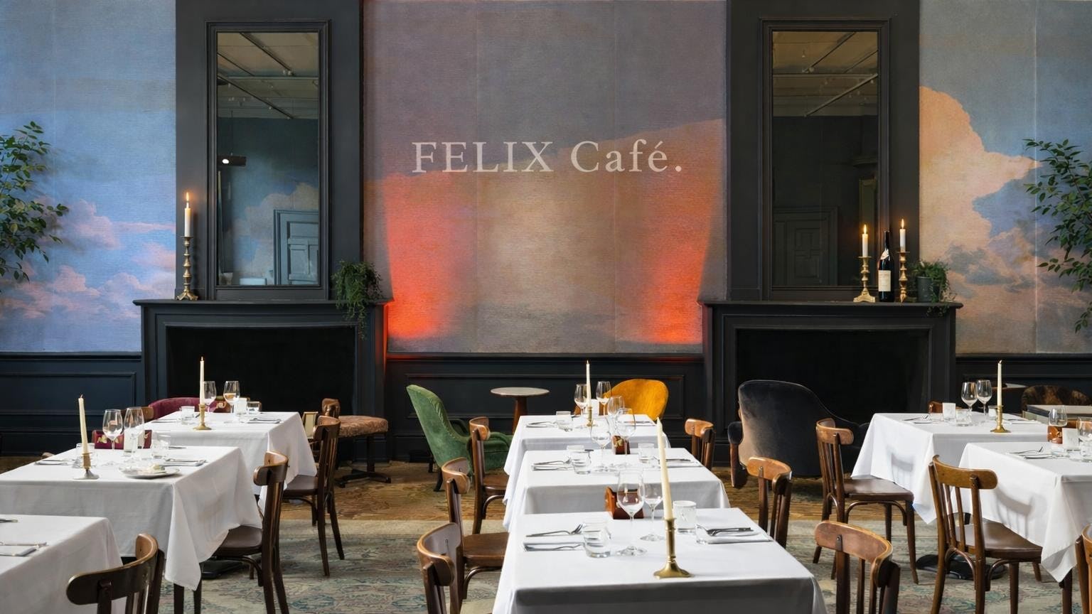 Cultuurhuis Felix Meritis in Amsterdam opent Felix Café