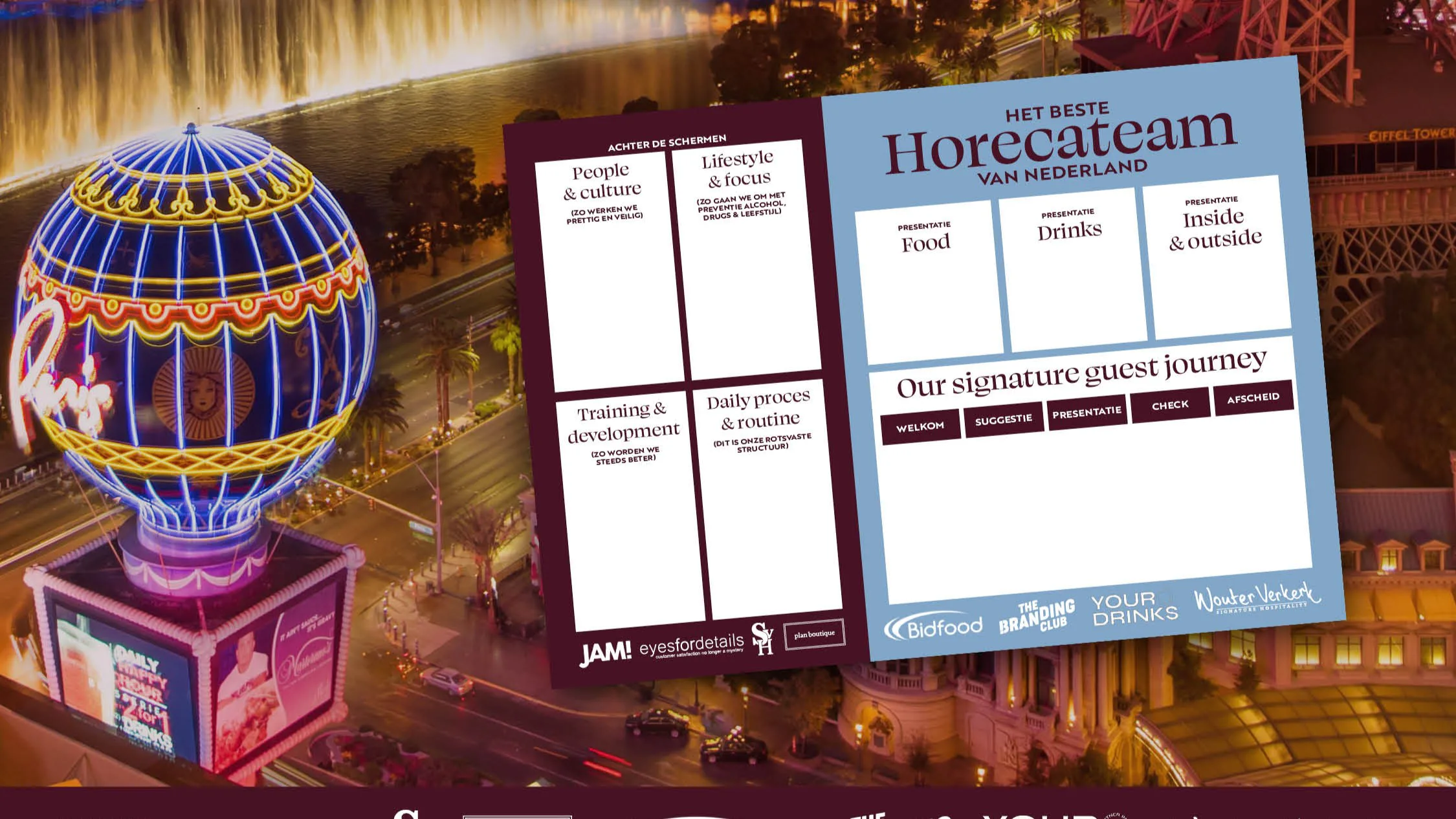 Nieuwe wedstrijd voor horecateams, winnende team gaat naar Las Vegas