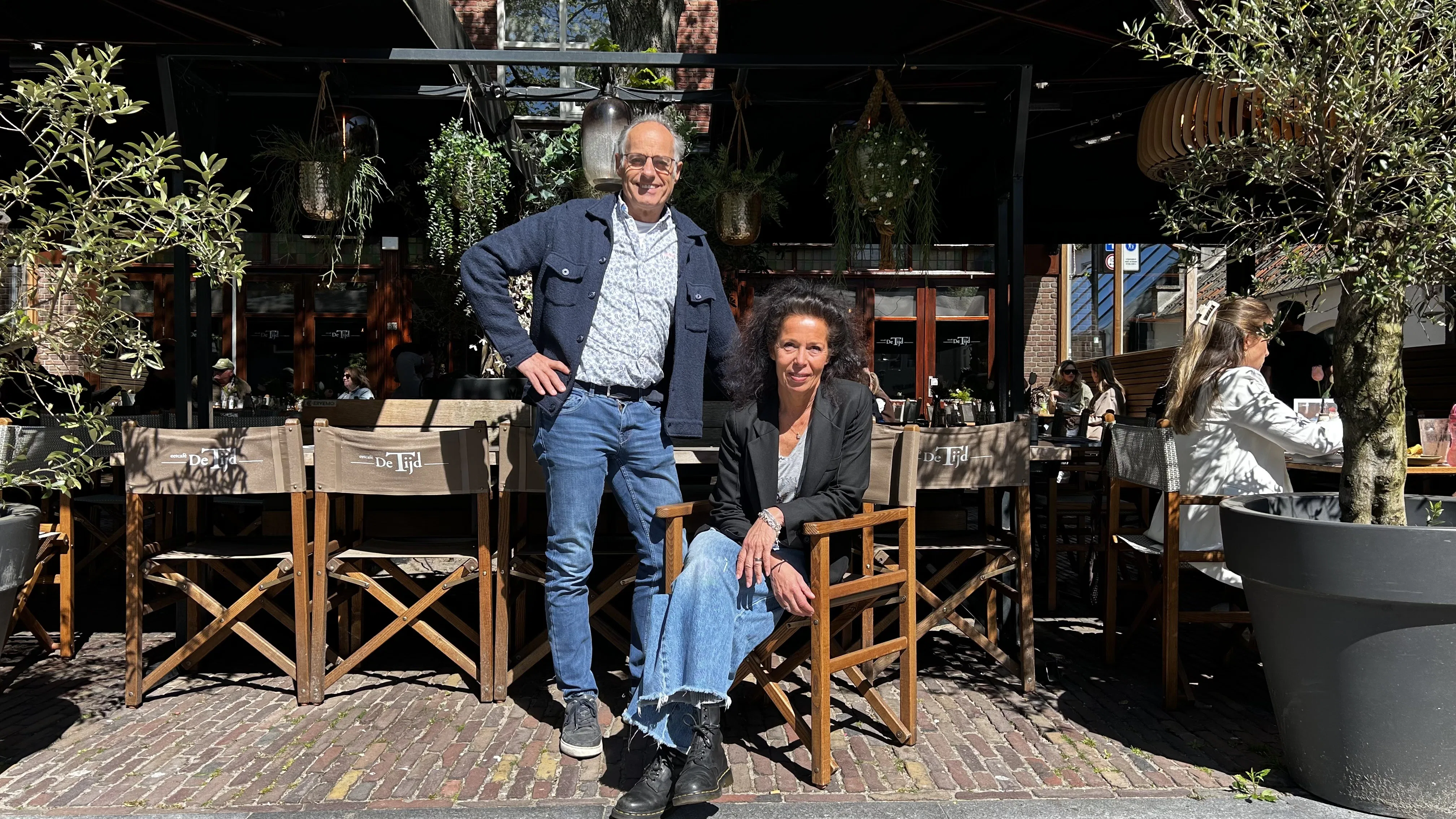 Mirjan Theuns en John Cornelissen van De Tijd