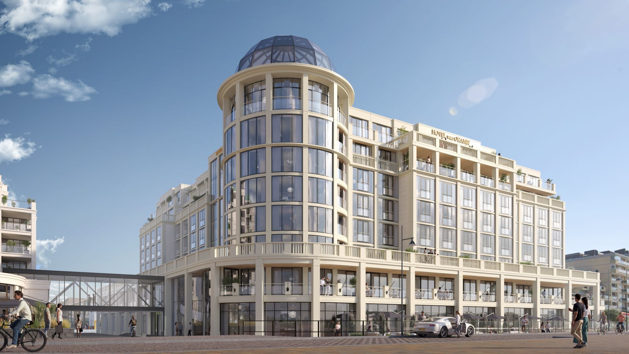 Zo ziet het nieuwe Hotel van Oranje eruit