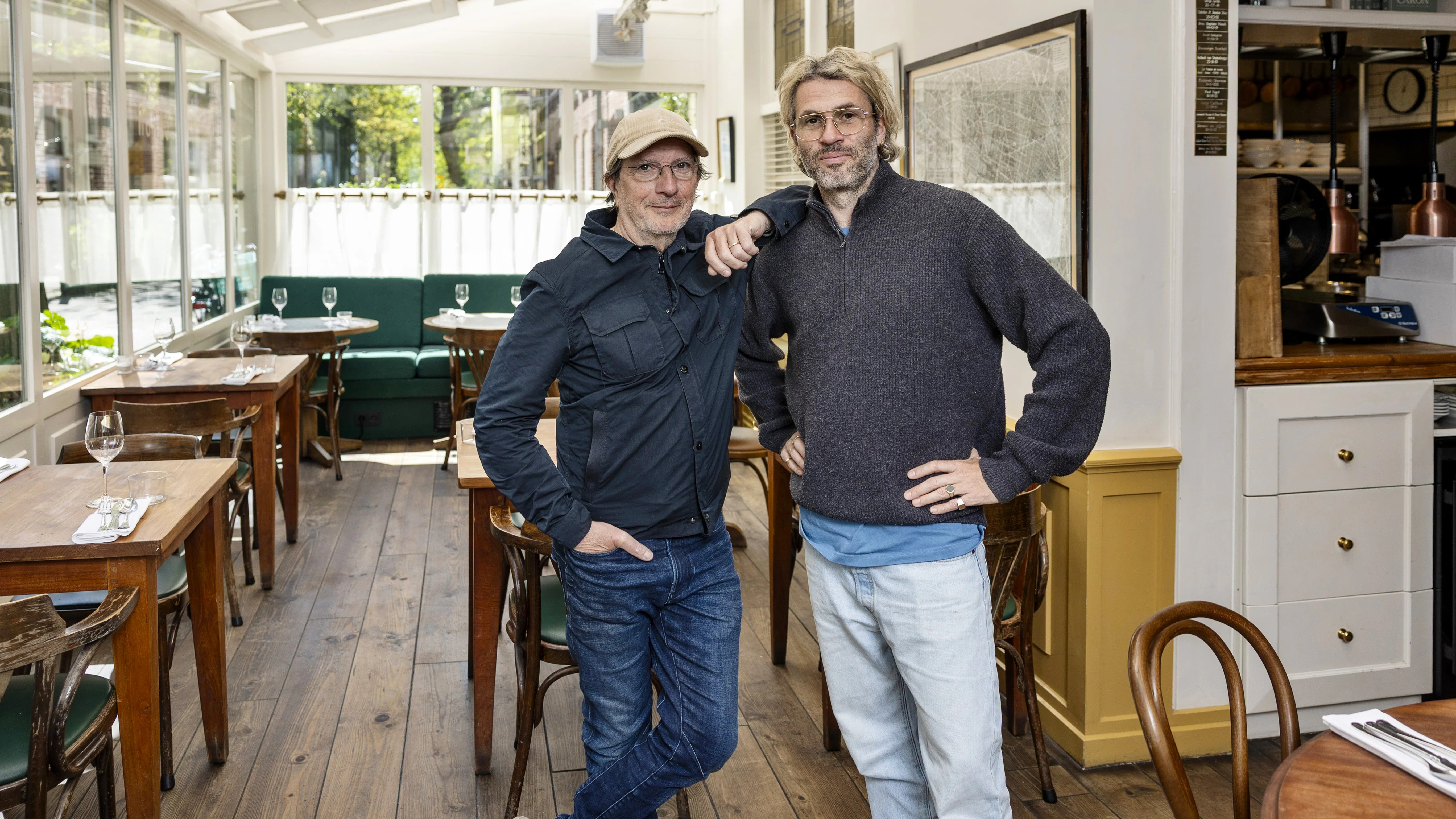 Alain en Tom Caron