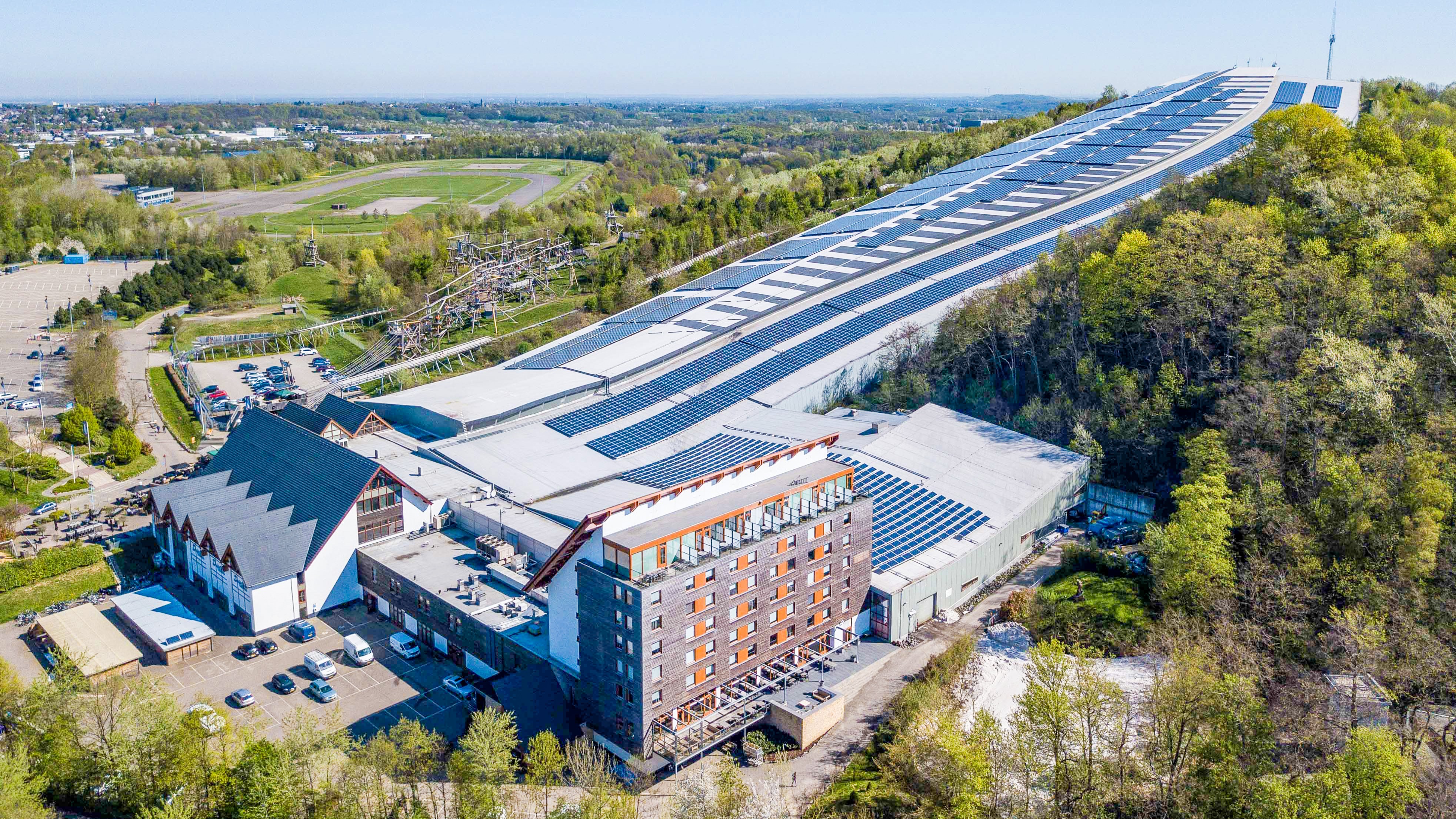 Het Alpine Hotel bij SnowWorld in Landgraaf