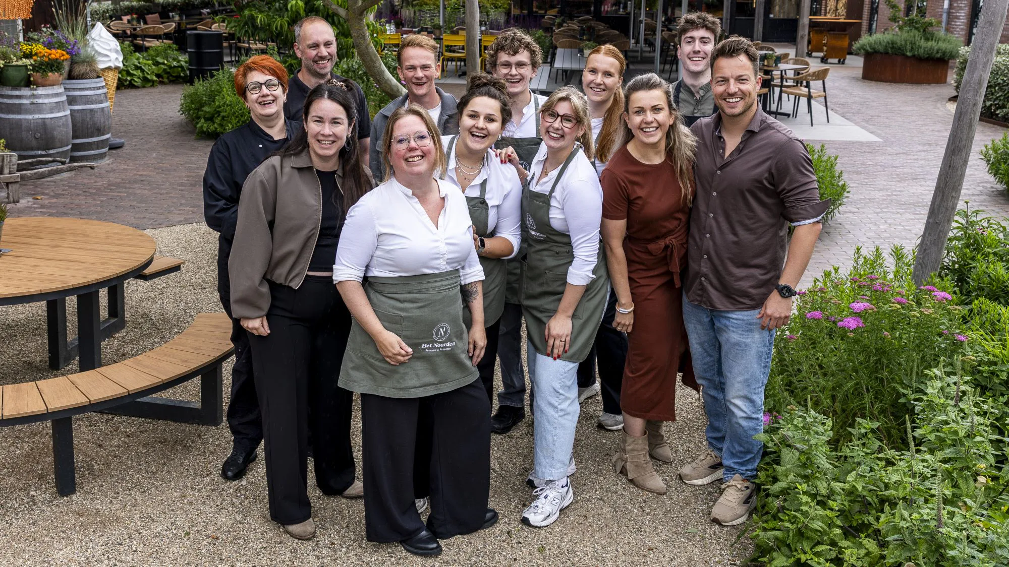 Het winnende team van Het Noorden van Aalten.
