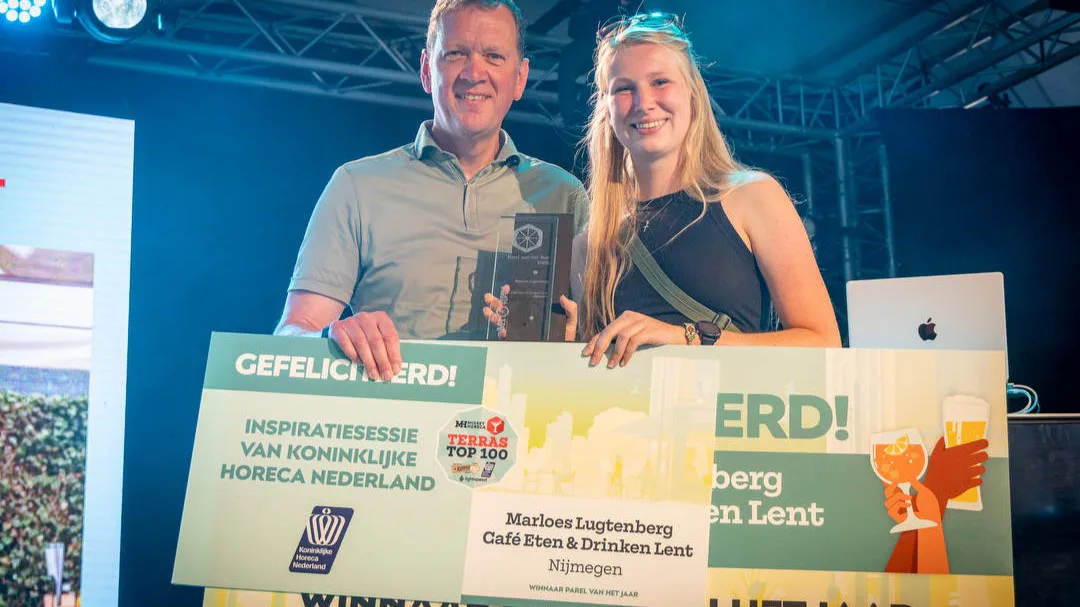 Verrassing voor Parel Marloes Lugtenberg: 'Heel bijzonder dat ik hier sta'