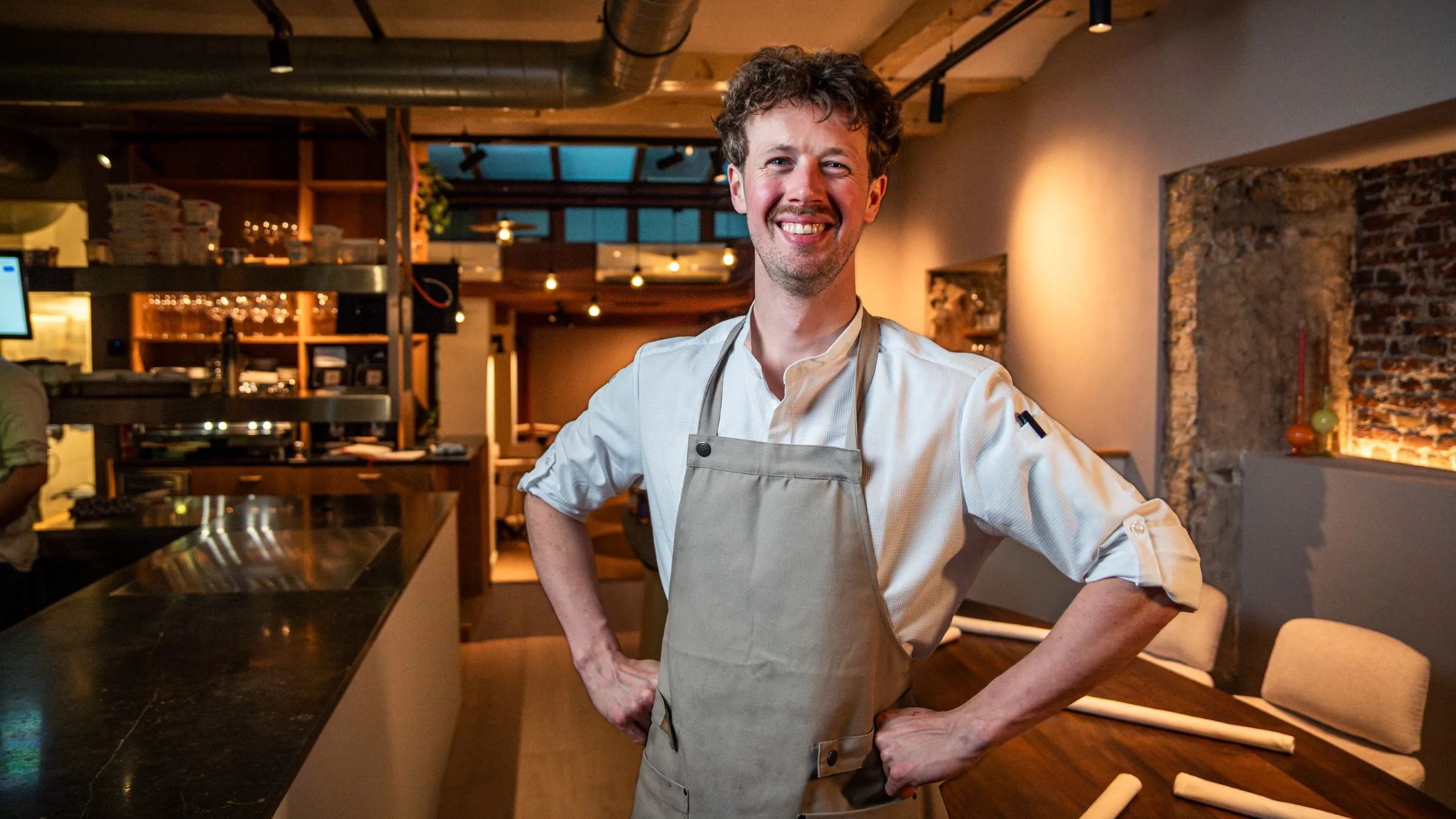 Falk van Essen van restaurant Luwte