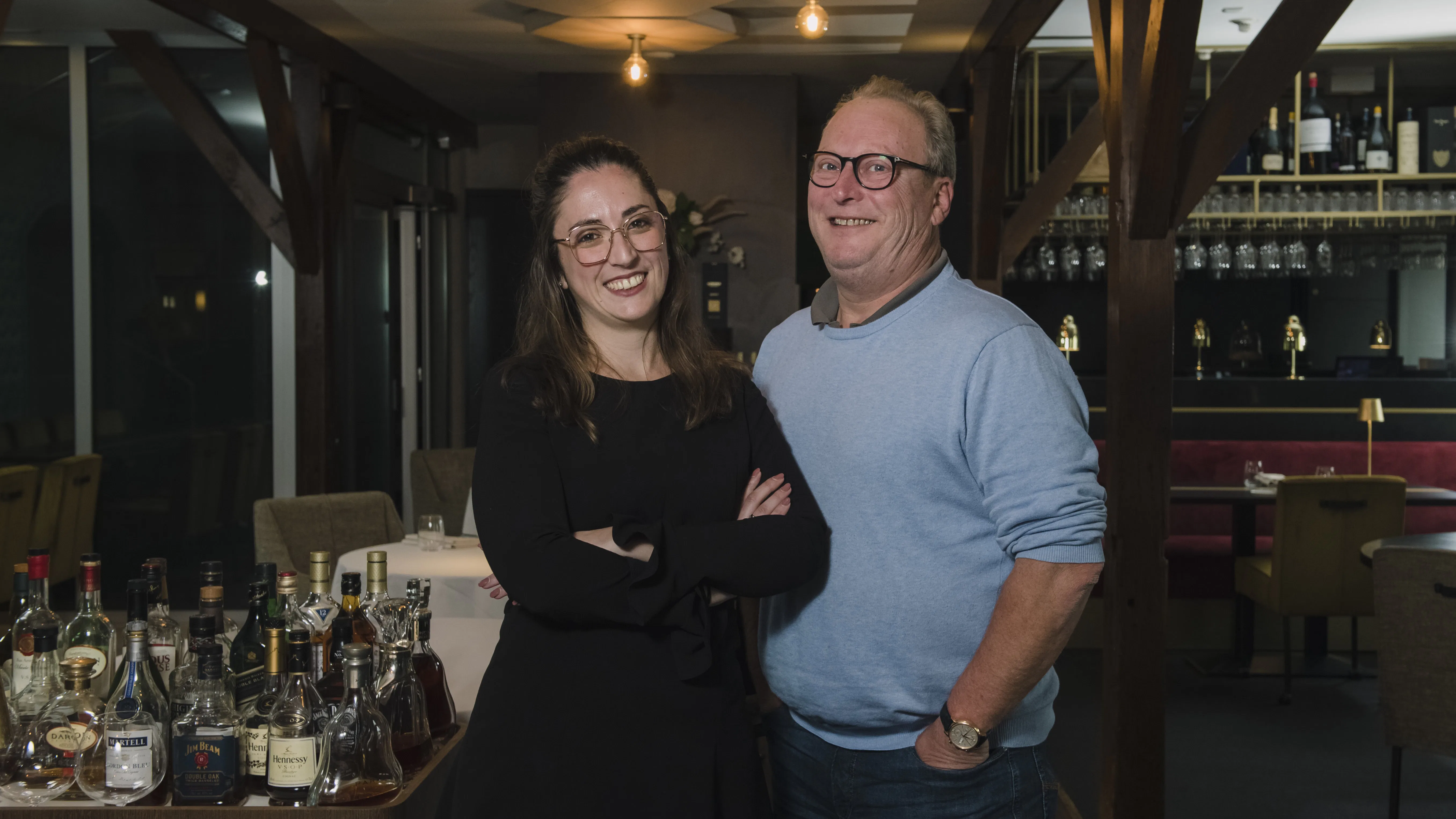 Stephanie Nunes Querido en Patrich van Zuiden