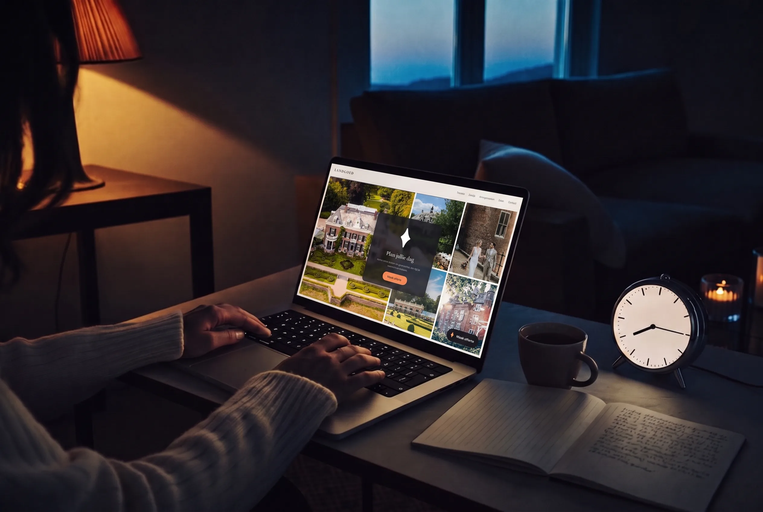 'Van alle online aanvragen komt ruim 34% na 18.00 uur binnen.'