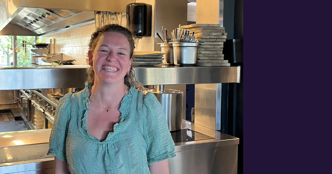 Iris Graas, operationeel manager bij Restaurant de Vogelensangh.