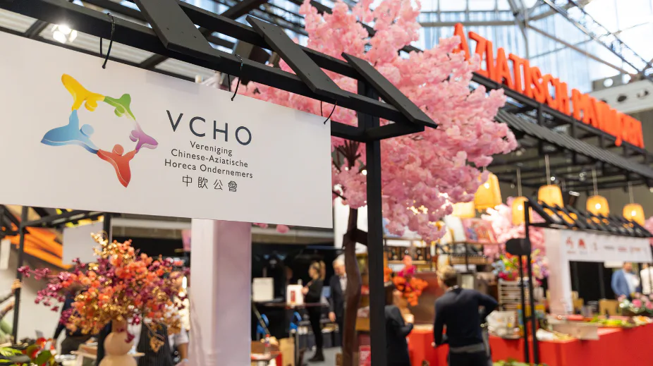 De stand van VCHO in het Aziatisch Paviljoen op Horecava 2024
