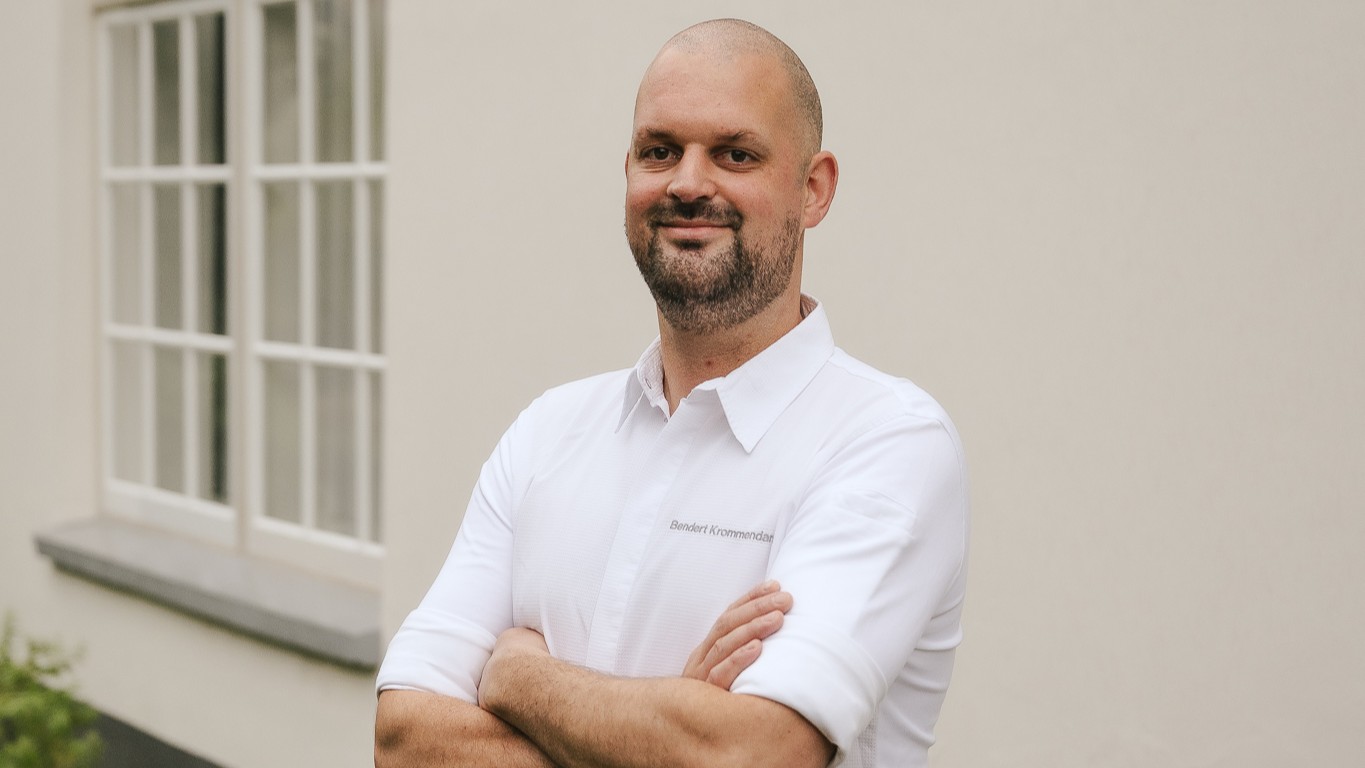 Bendert Krommendam, de nieuwe chef van Karel 5 