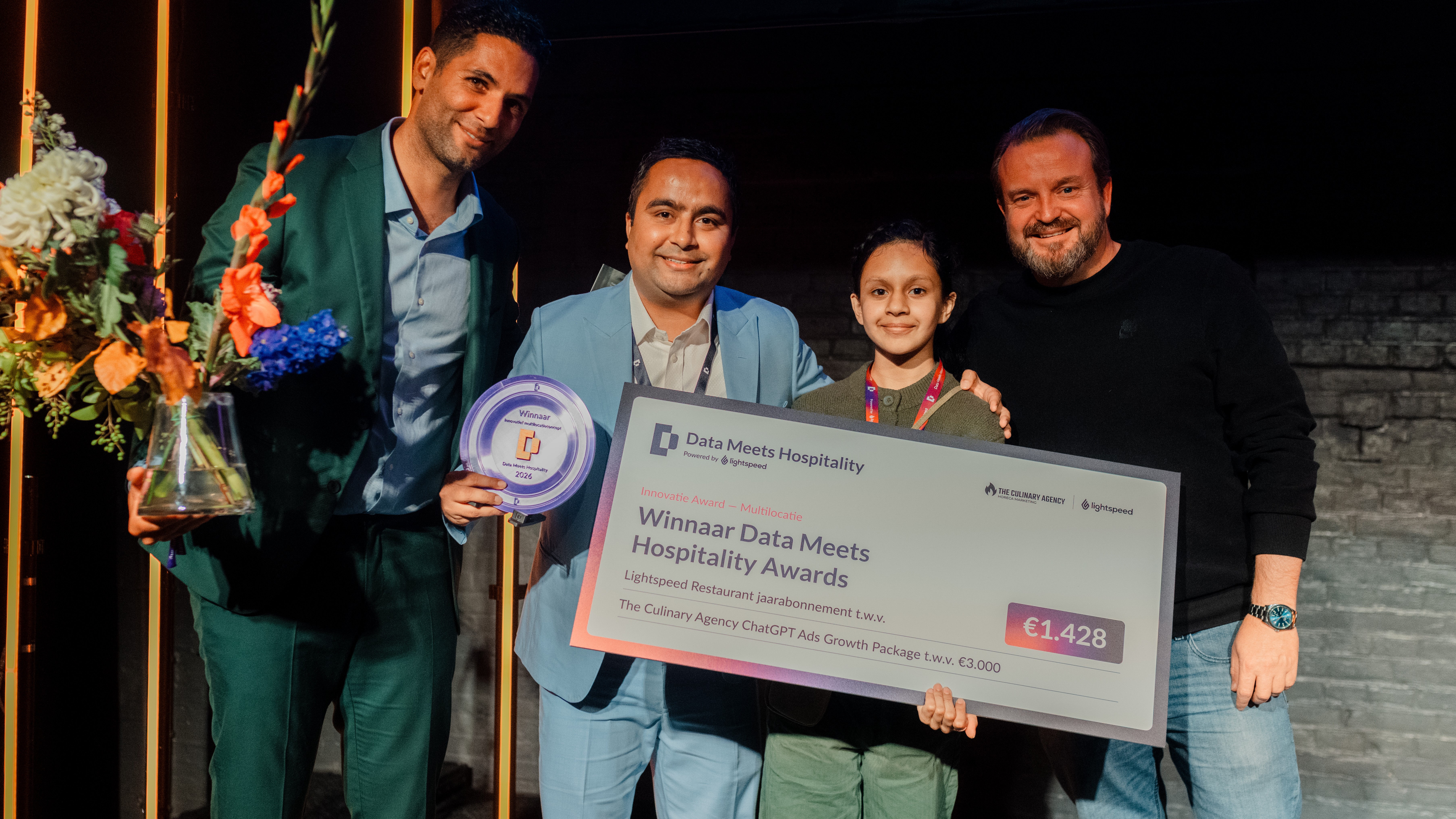 Fika Creative, Kathmandu Kitchen en Domein Holset winnen Data Meets Hospitality Awards 2026