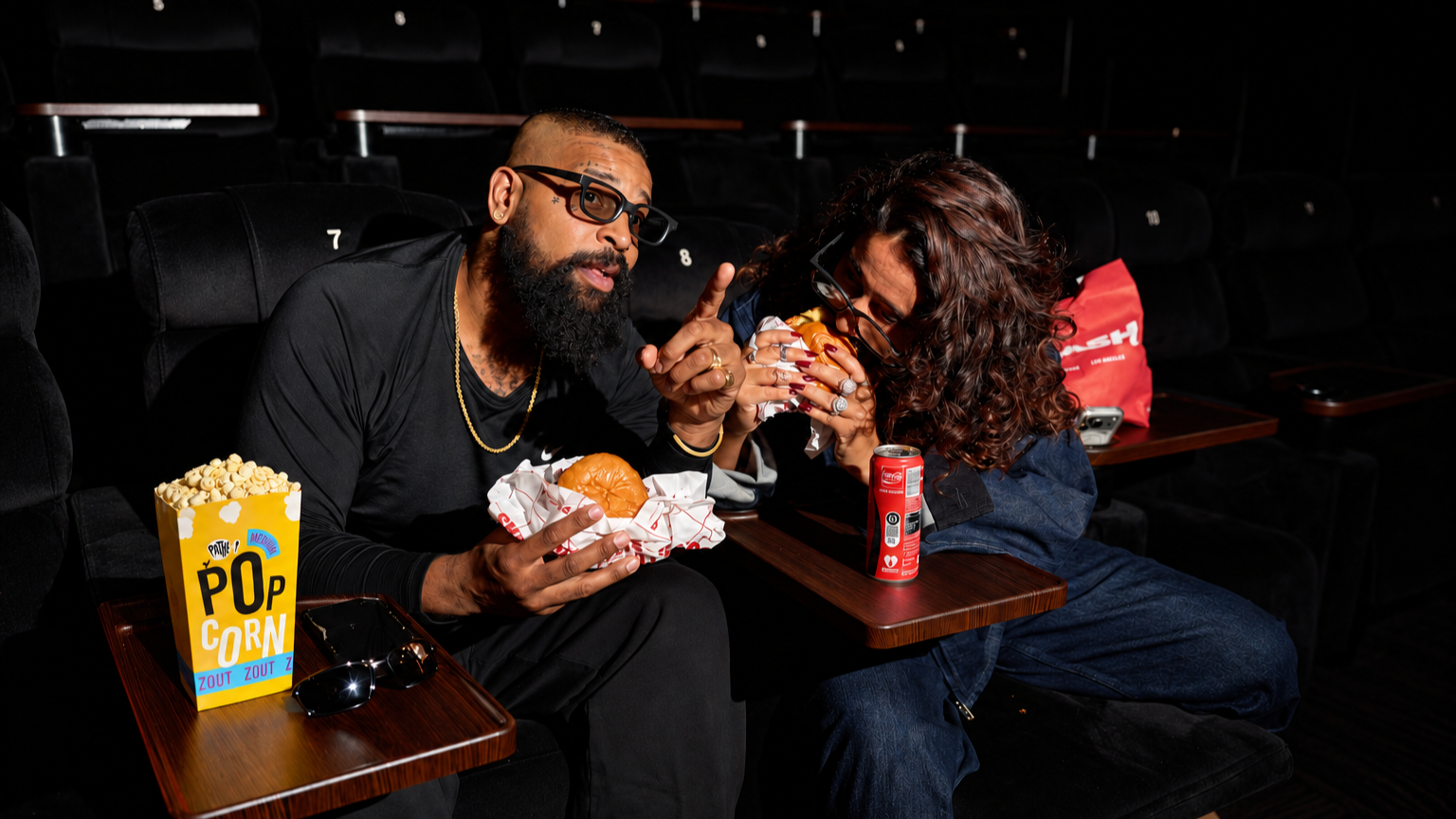 Smash burgers van Diego Buik bij Pathé (foto; Jose da Silva)